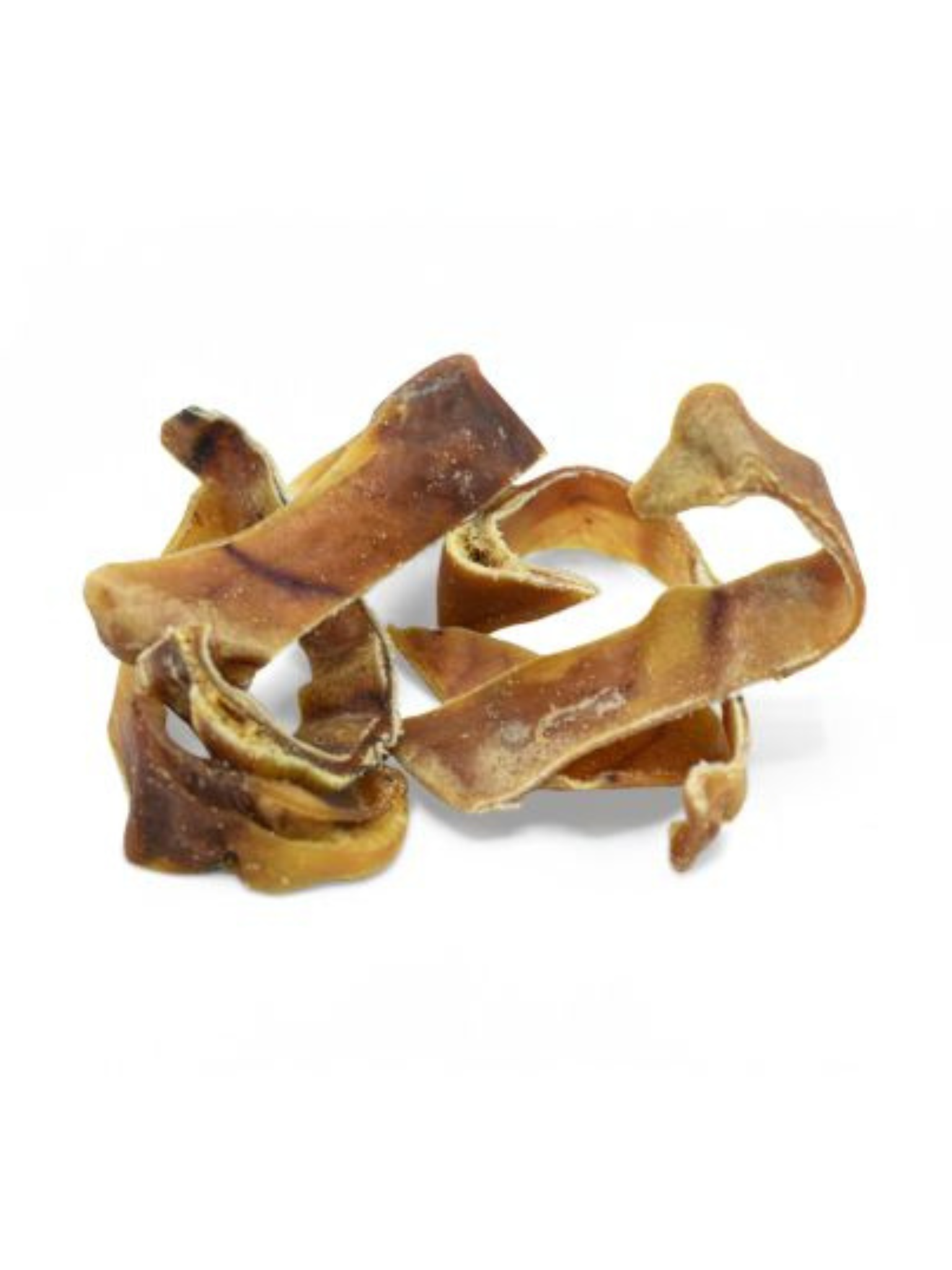 WAWWAW - Sac de morceaux d'oreille de porc 500g. Bêtes Gourmandes, boutique spécialisée alimentation, éducation et sports pour chiens à Québec.