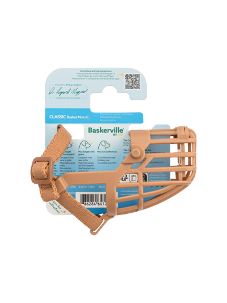 COFA - Muselière panier classique. Bêtes Gourmandes, boutique spécialisée alimentation, éducation et sports pour chiens à Québec.