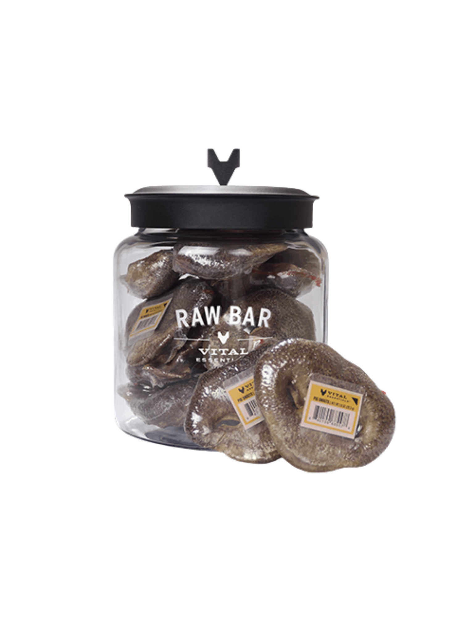 Raw Bar - Nez De Porc Lyophilisée. Bêtes Gourmandes, spécialiste en nourriture et produits pour chien et chat en ligne et en magasin à Québec.