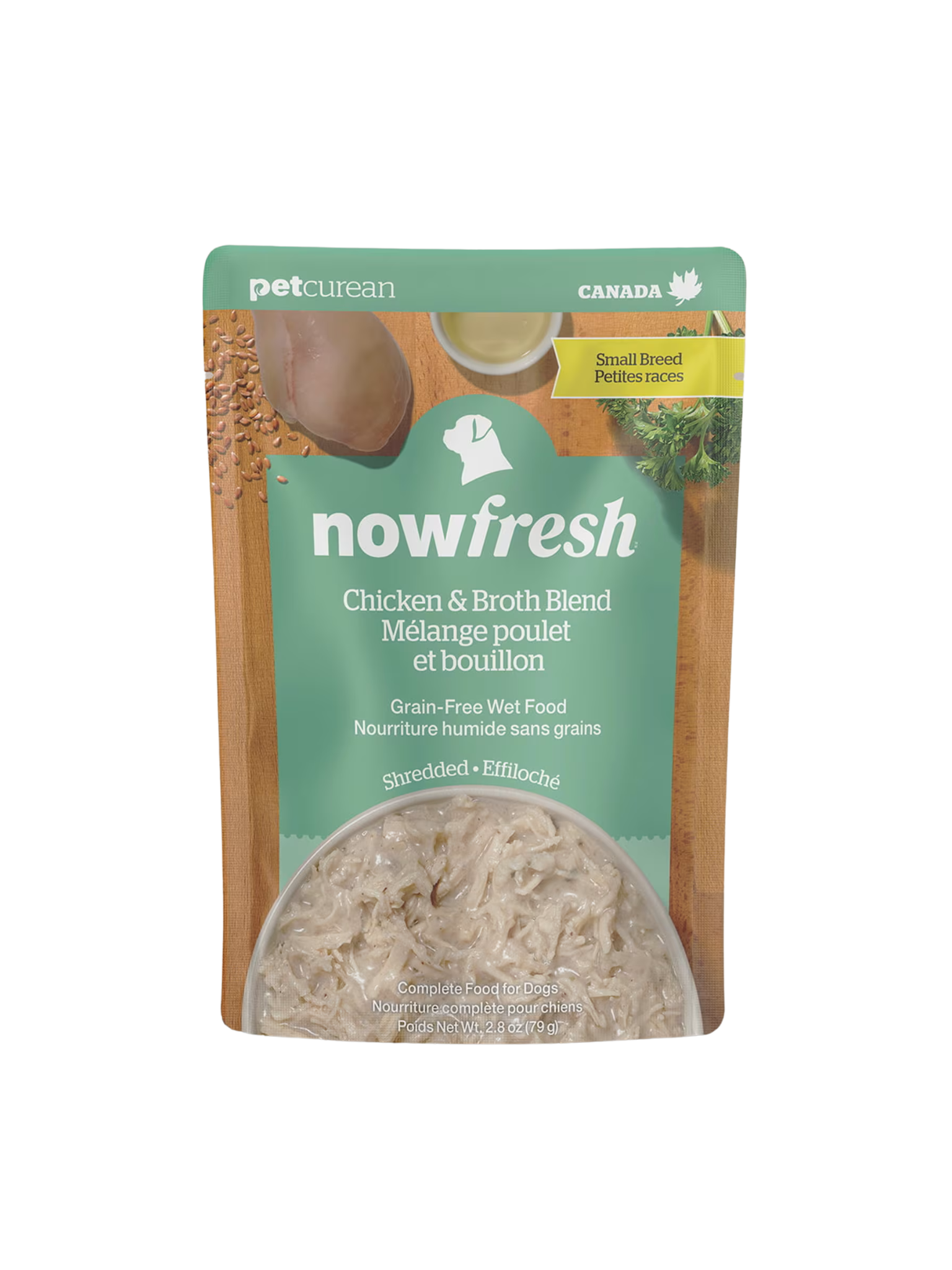 NOW FRESH - Nourriture humide sans grains pour chien poulet & bouillon 2.8oz. Bêtes Gourmandes, boutique spécialisée alimentation, éducation et sports pour chiens à Québec.