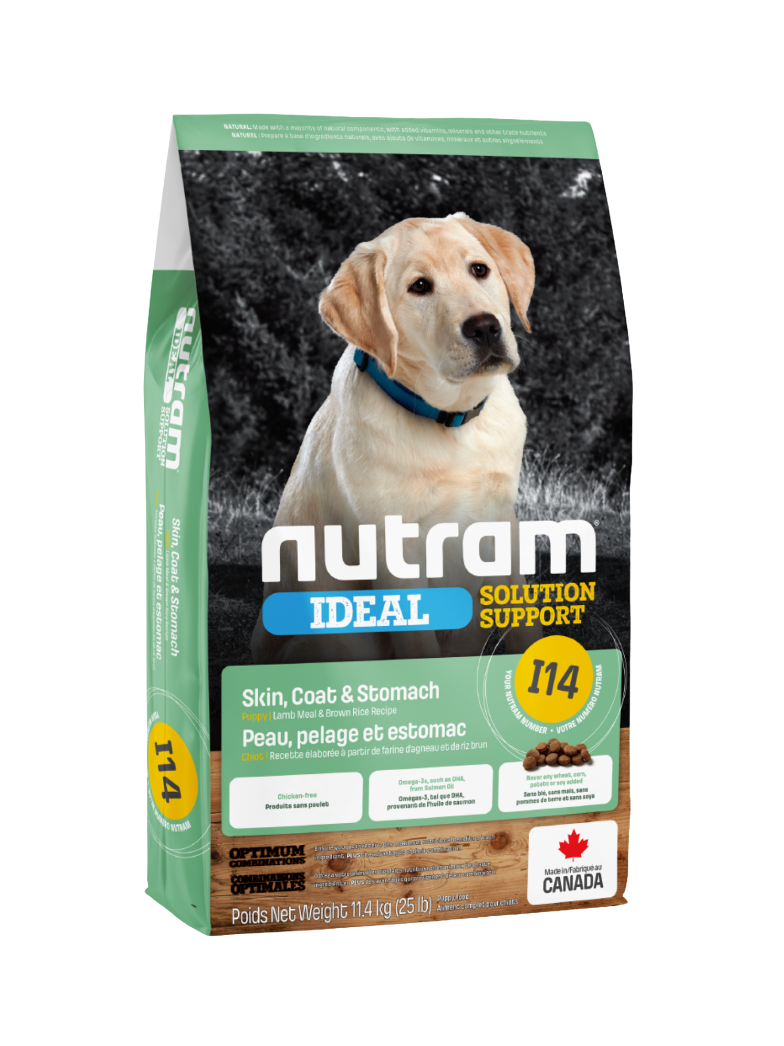 (I14) NUTRAM - Estomac sensible agneau chiot