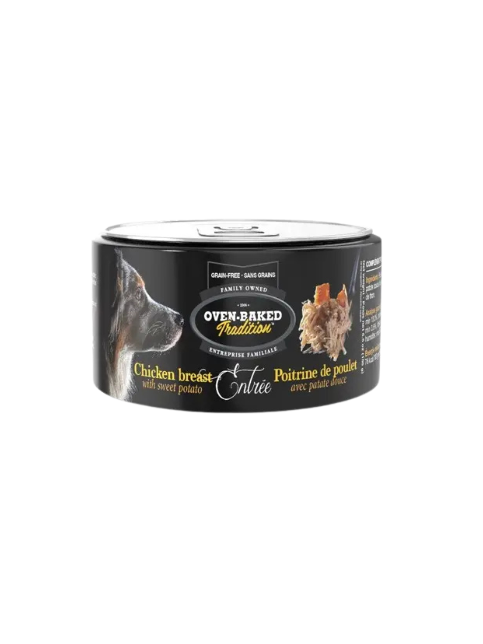 OBT - Nourriture humide pour chien poulet & patate douce 5.5oz