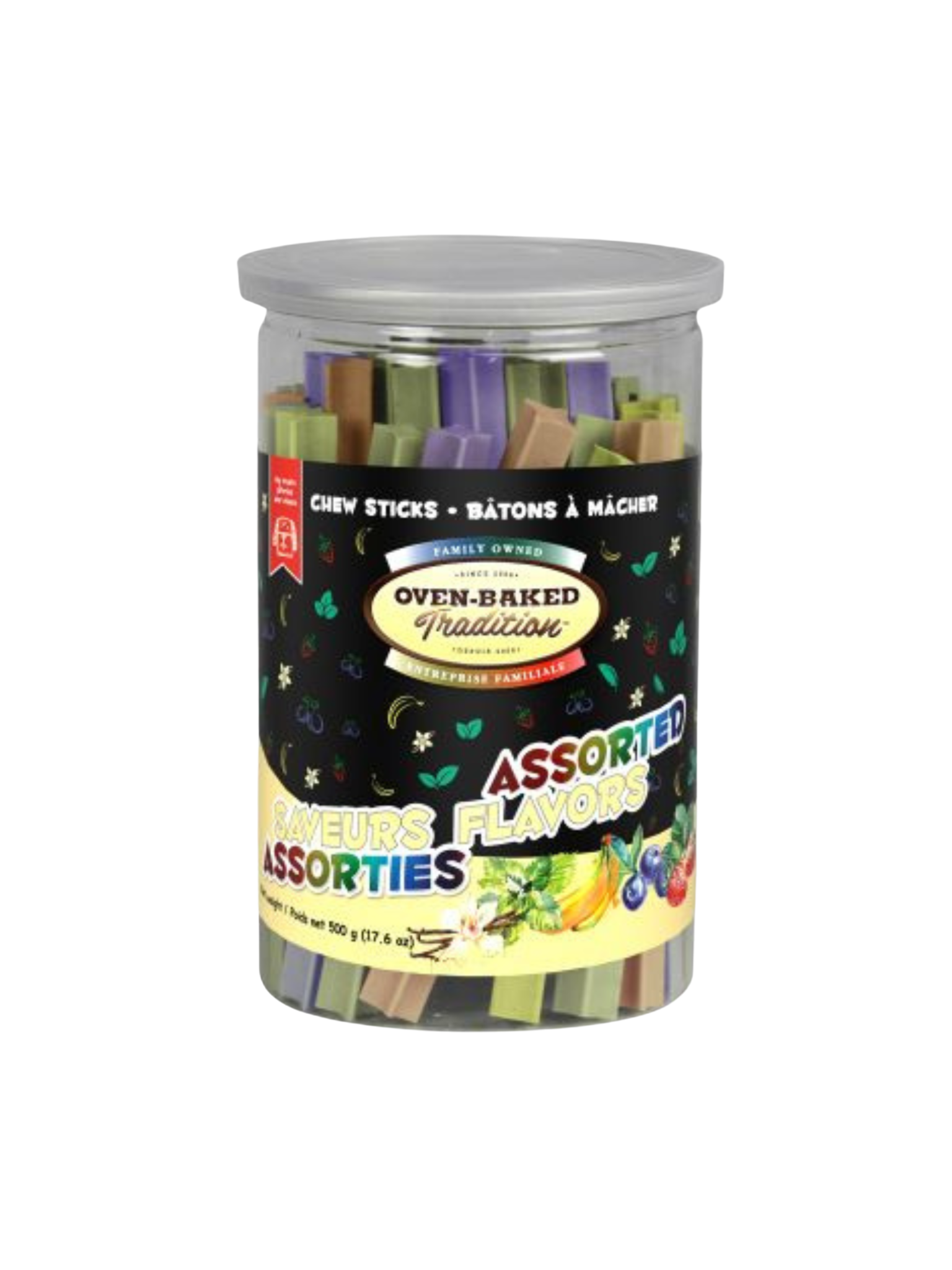 OBT - Bâton à macher assorti pour chien Bêtes Gourmandes spécialiste en nutrition animal et comportement canin à Québec en boutique et en ligne. 