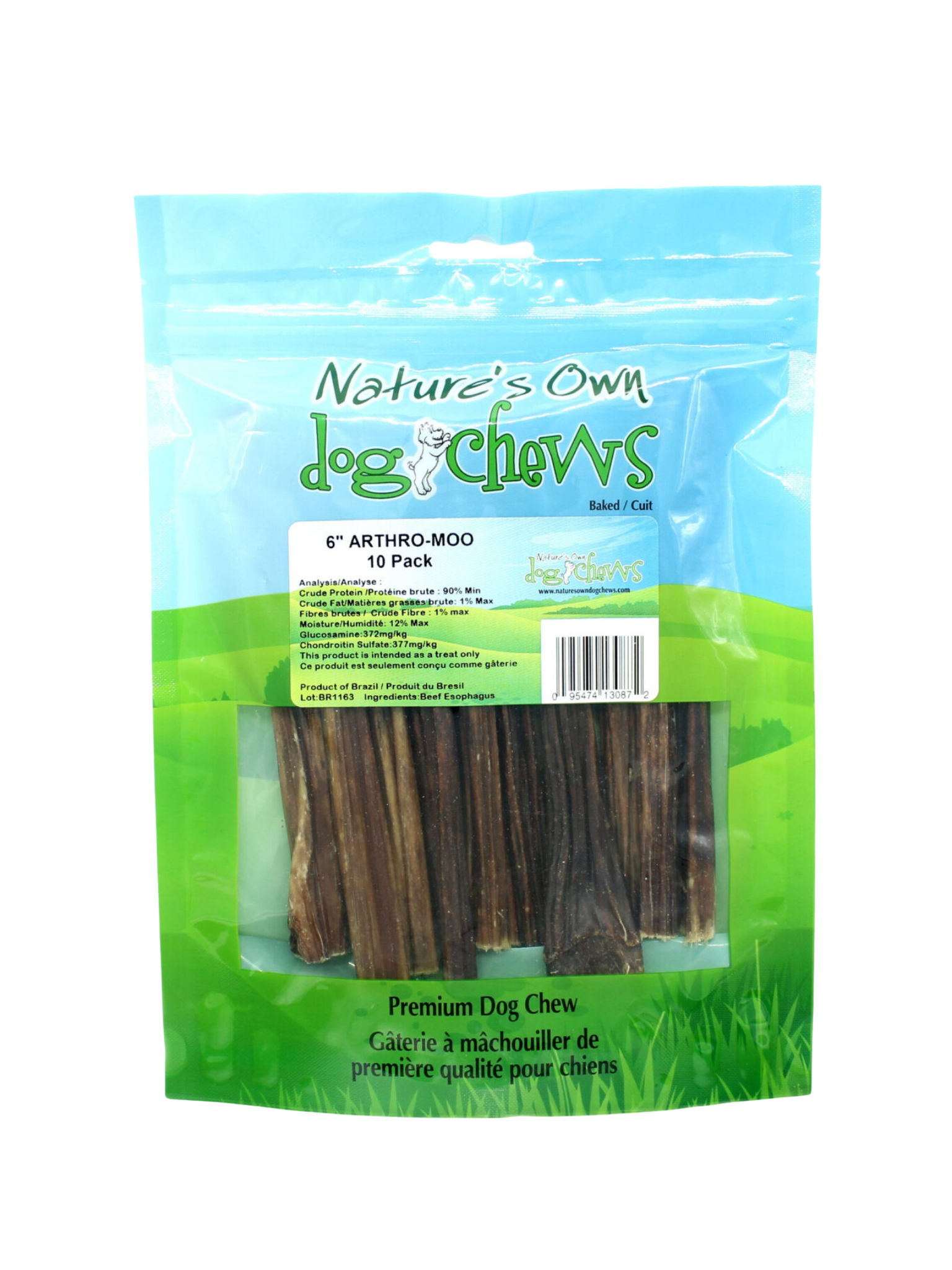 NATURE'S OWN - Sac de bâton d'oesophage 6 po (10)