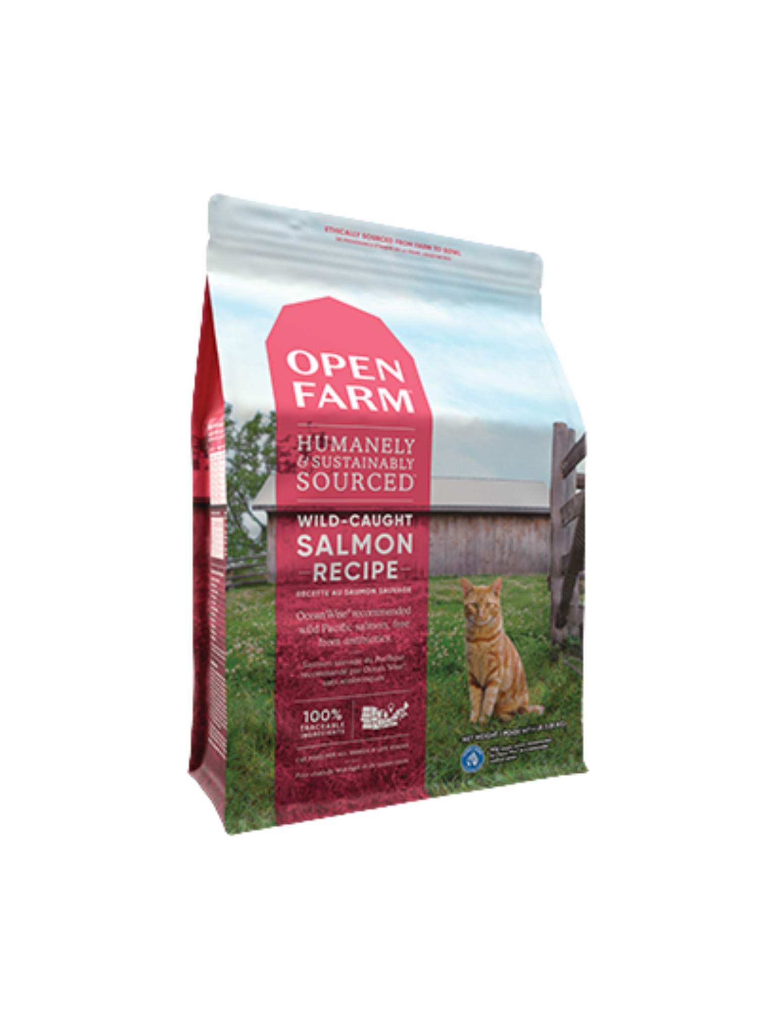 Openfarm - Recette Pour Chat Au Saumon Sauvage. Bêtes Gourmandes, spécialiste en nourriture et produits pour chien et chat en ligne et en magasin à Québec.
