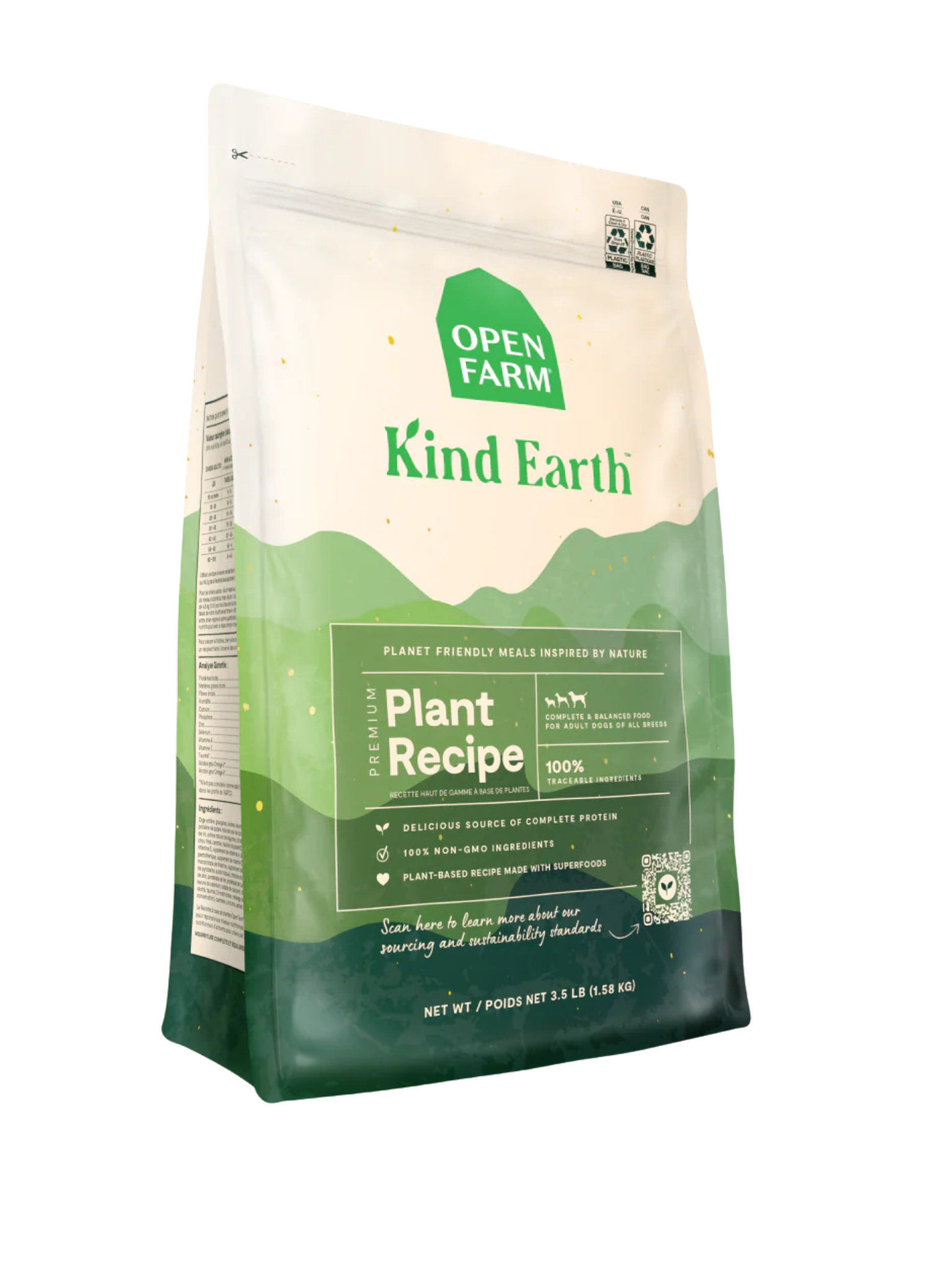 OPEN FARM - Recette végé (hypoallergène)