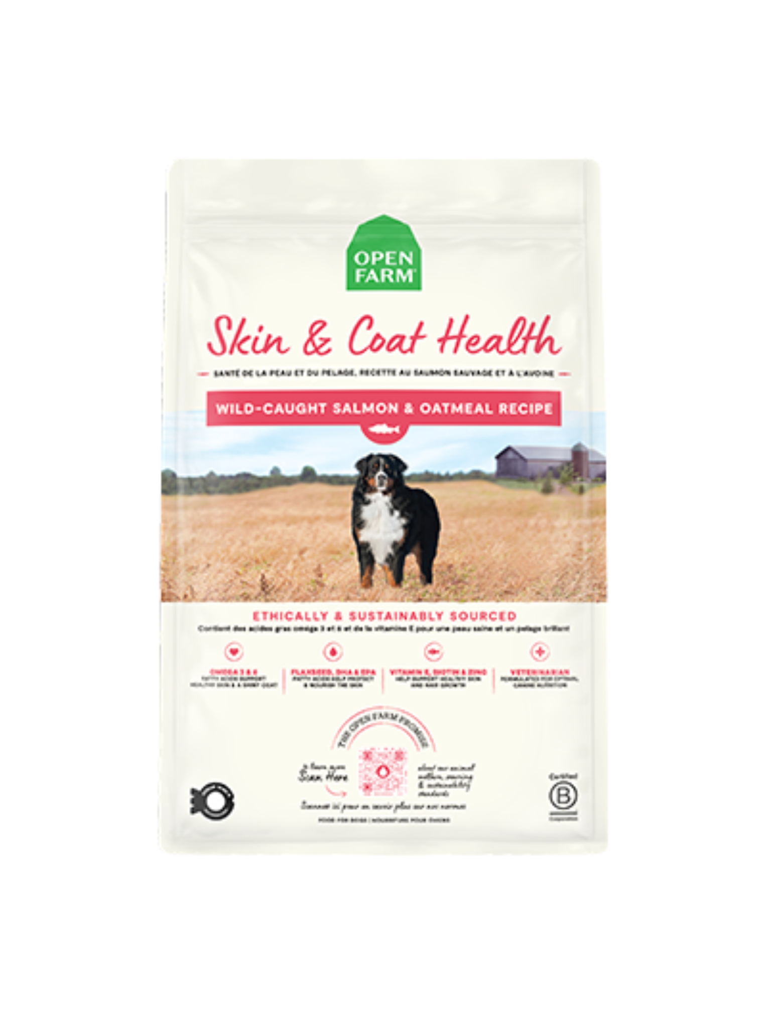 OPEN FARM - Recette pour le contrôle du poids poulet & poisson blanc. Bêtes Gourmandes, boutique spécialisée alimentation, éducation et sports pour chiens à Québec.