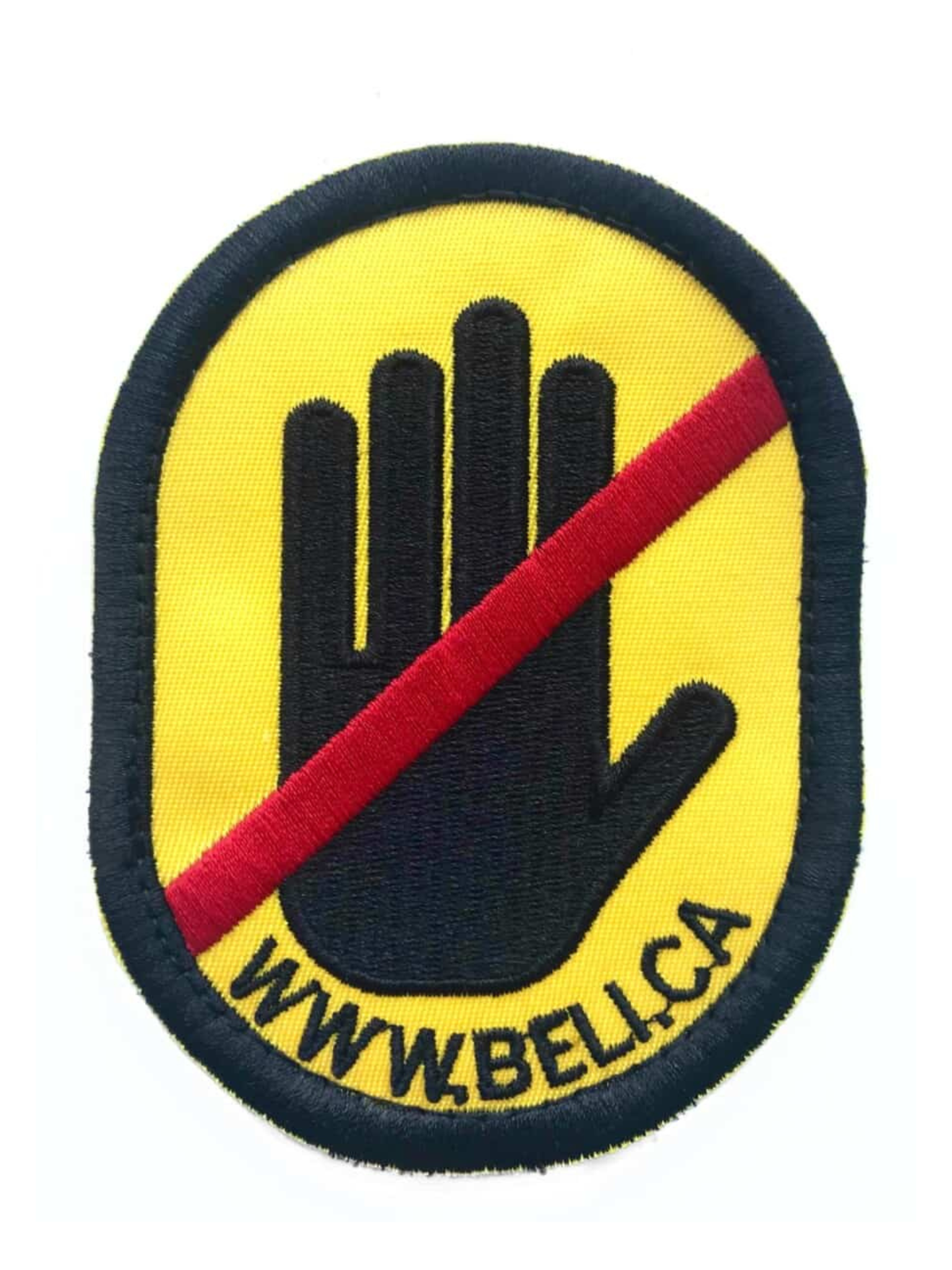 BELI - Écusson velcro «Ne pas toucher»