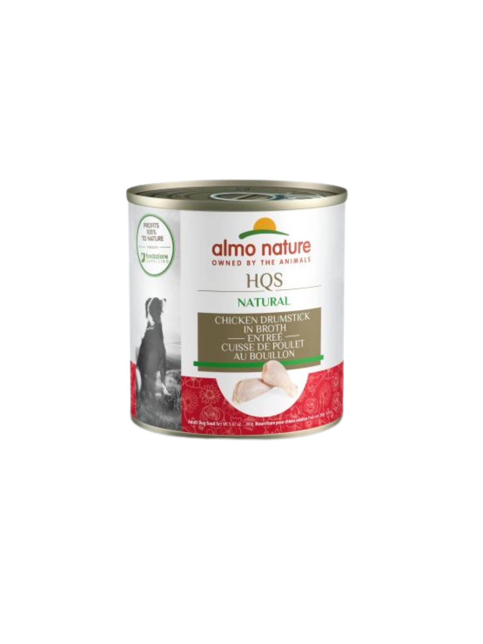 ALMO NATURE - Nourriture humide cuisse de poulet & bouillon. Bêtes Gourmandes, boutique spécialisée alimentation, éducation et sports pour chiens à Québec.