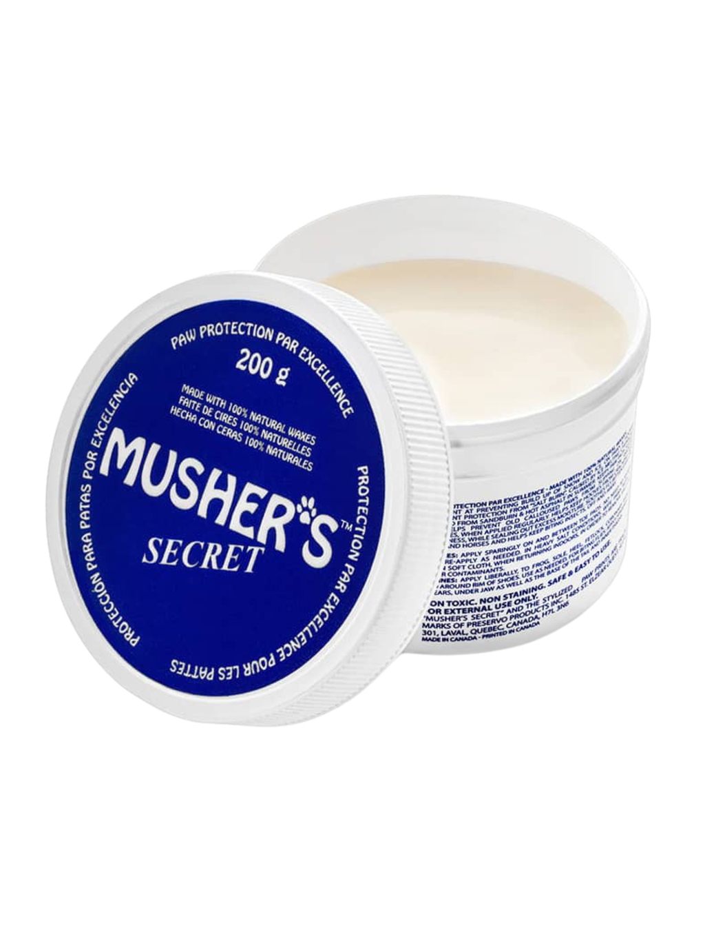 MUSHER'S SECRET - Protection pour pattes. Bêtes Gourmandes, boutique spécialisée alimentation, éducation et sports pour chiens à Québec.
