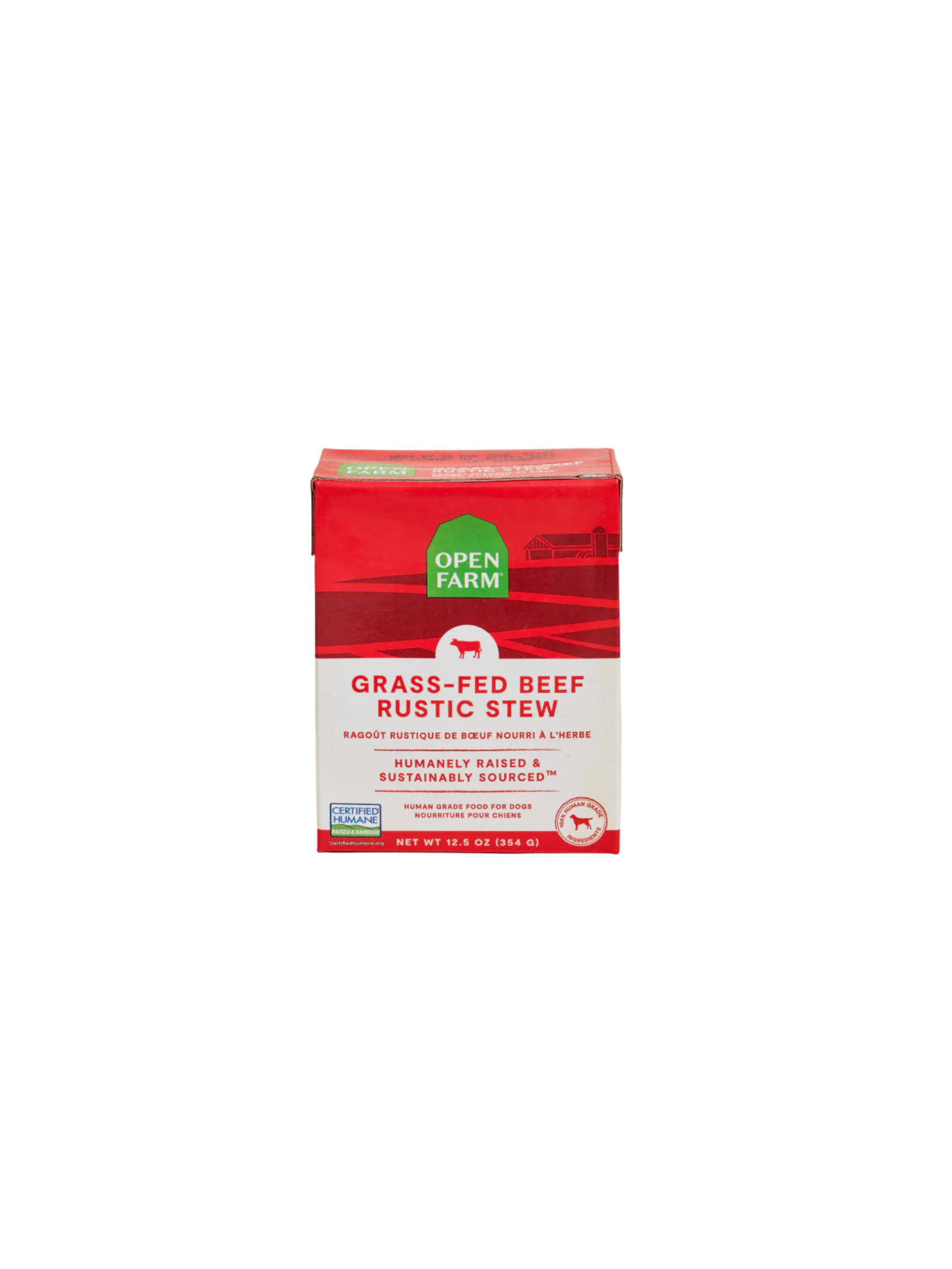 Openfarm - Ragoût Rustique Pour Chiens 12.5Oz. Bêtes Gourmandes, boutique spécialisée alimentation, éducation et sports pour chien à Québec.