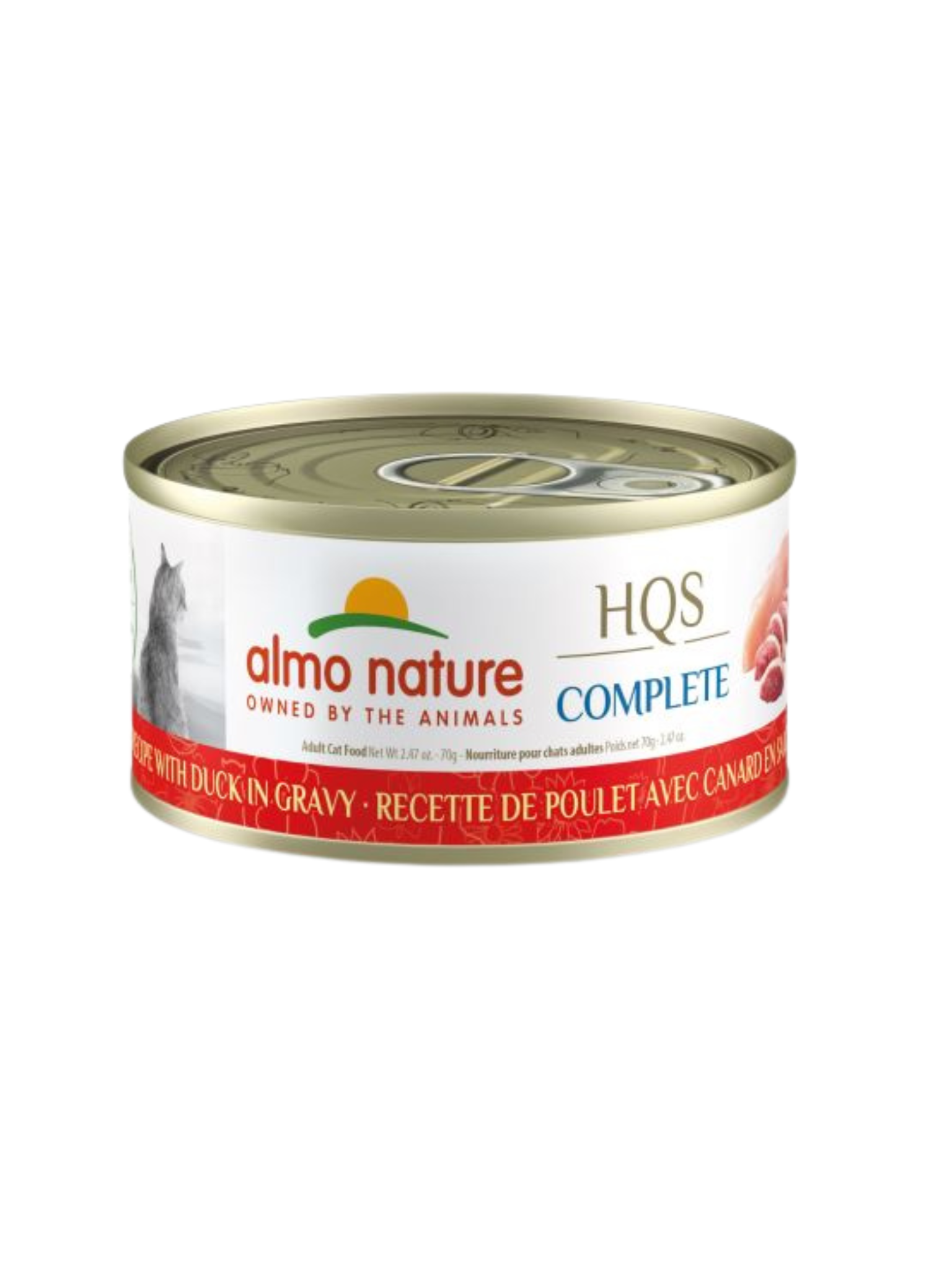 Almo Nature - Recette De Poulet & Canard En Sauce Pour Chat 70G. Bêtes Gourmandes, boutique spécialisée alimentation, éducation et sports pour chien à Québec.