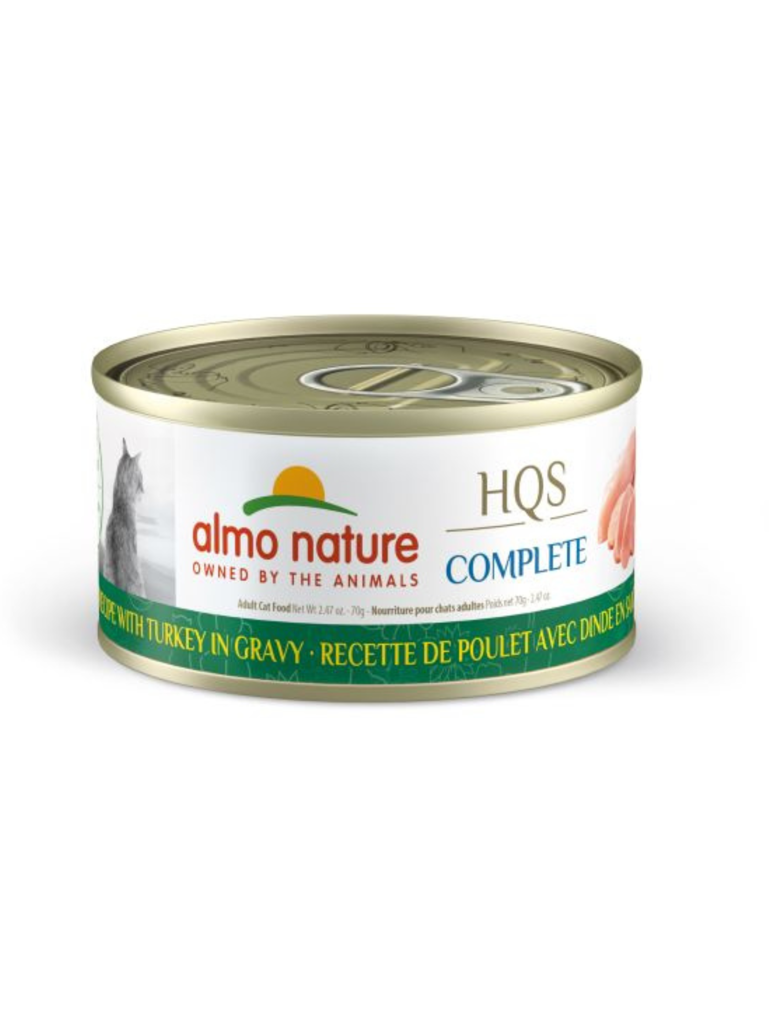 Almo Nature - Recette de poulet & dinde en sauce pour chat 70G. Bêtes Gourmandes, boutique spécialisée alimentation, éducation et sports pour chien à Québec.