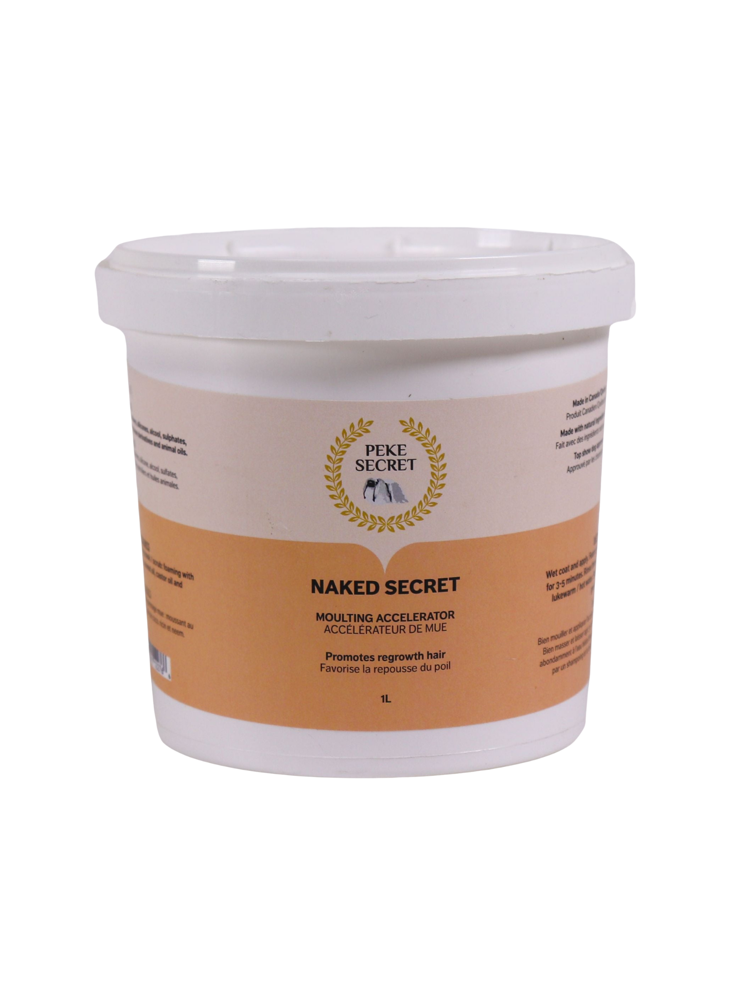 Peke - Traitement Contre La Mue Pour Chien Et Chat 1L. Bêtes Gourmandes, spécialiste en nourriture et produits pour chien et chat en ligne et en magasin à Québec.