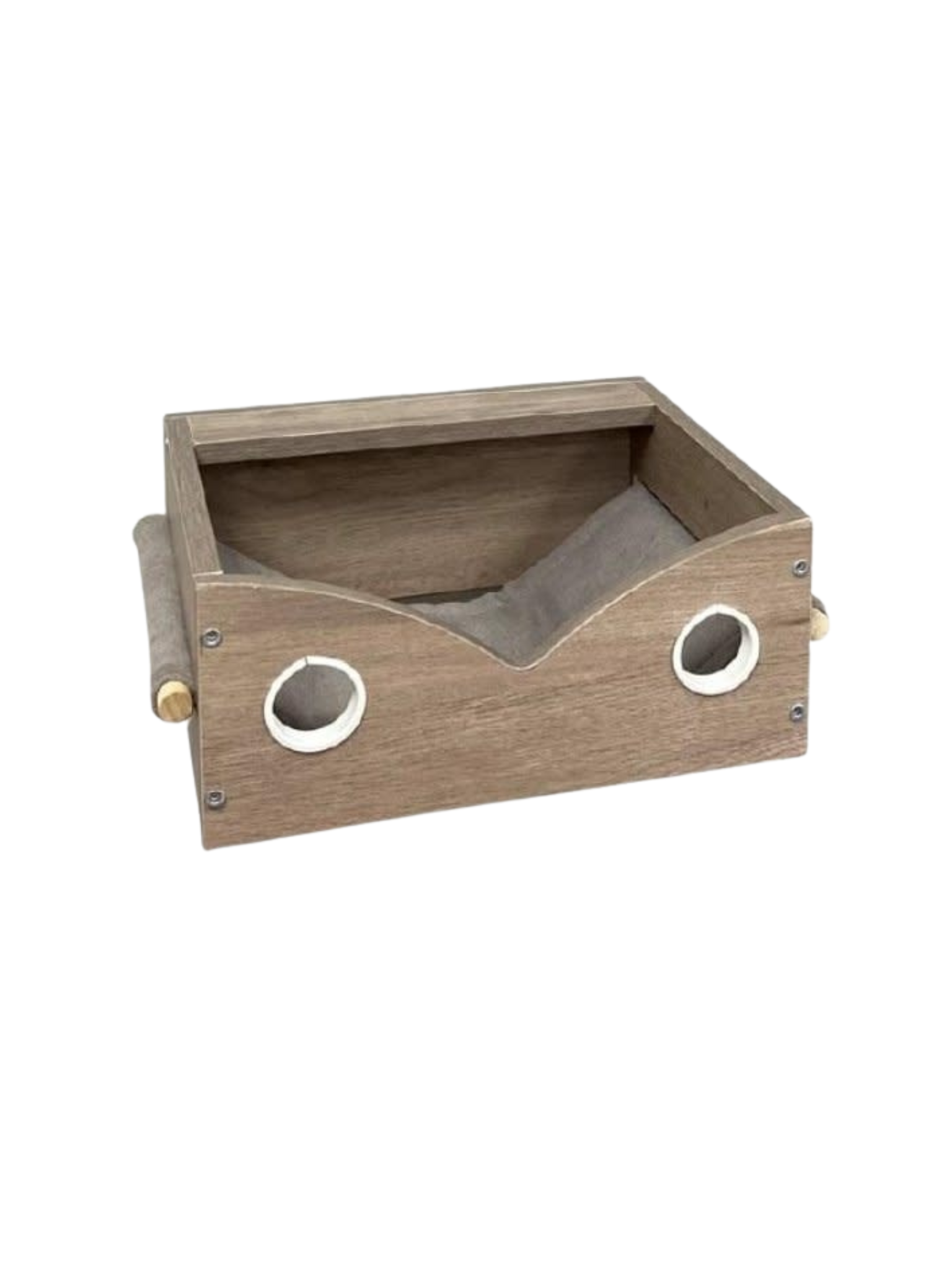 Bud'Z - Perchoir Mural Cabine Gris (Chat). Bêtes Gourmandes, spécialiste en nourriture et produits pour chien et chat en ligne et en magasin à Québec.