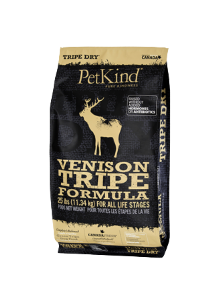 PETKIND - Chevreuil, tripe de chevreuil et de bœuf. Bêtes Gourmandes, boutique spécialisée en alimentation, éducation et sports canins à Québec.