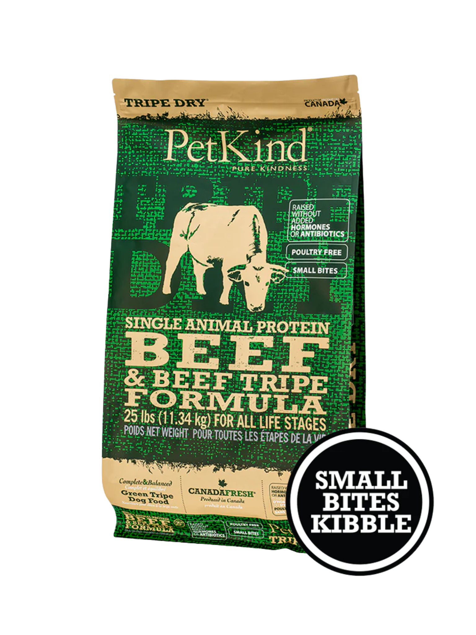 PETKIND - Single bœuf et tripe verte de bœuf