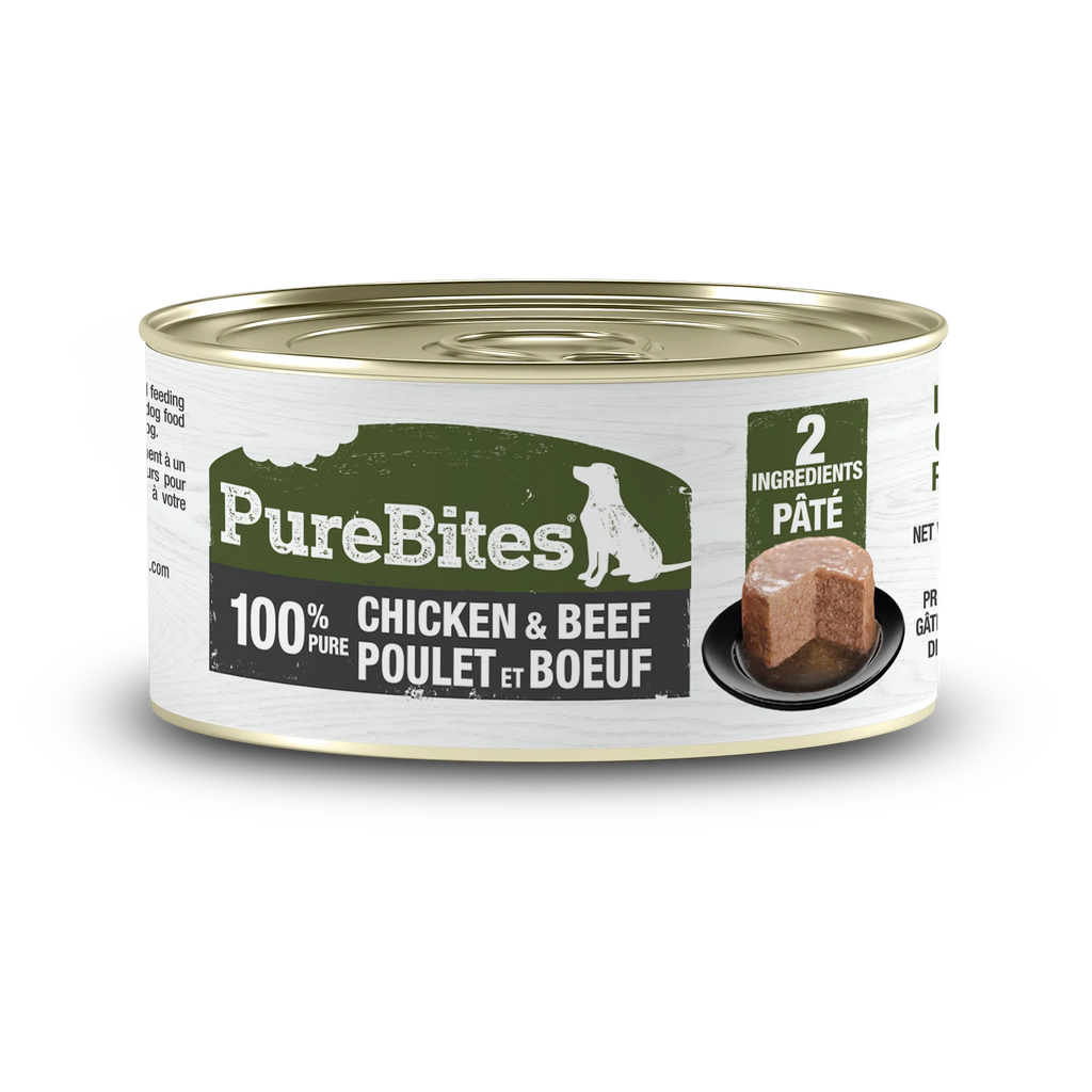 PUREBITES - Pâté protéines unique. Bêtes Gourmandes, boutique spécialisée en alimentation, éducation et sports attelés à Québec.