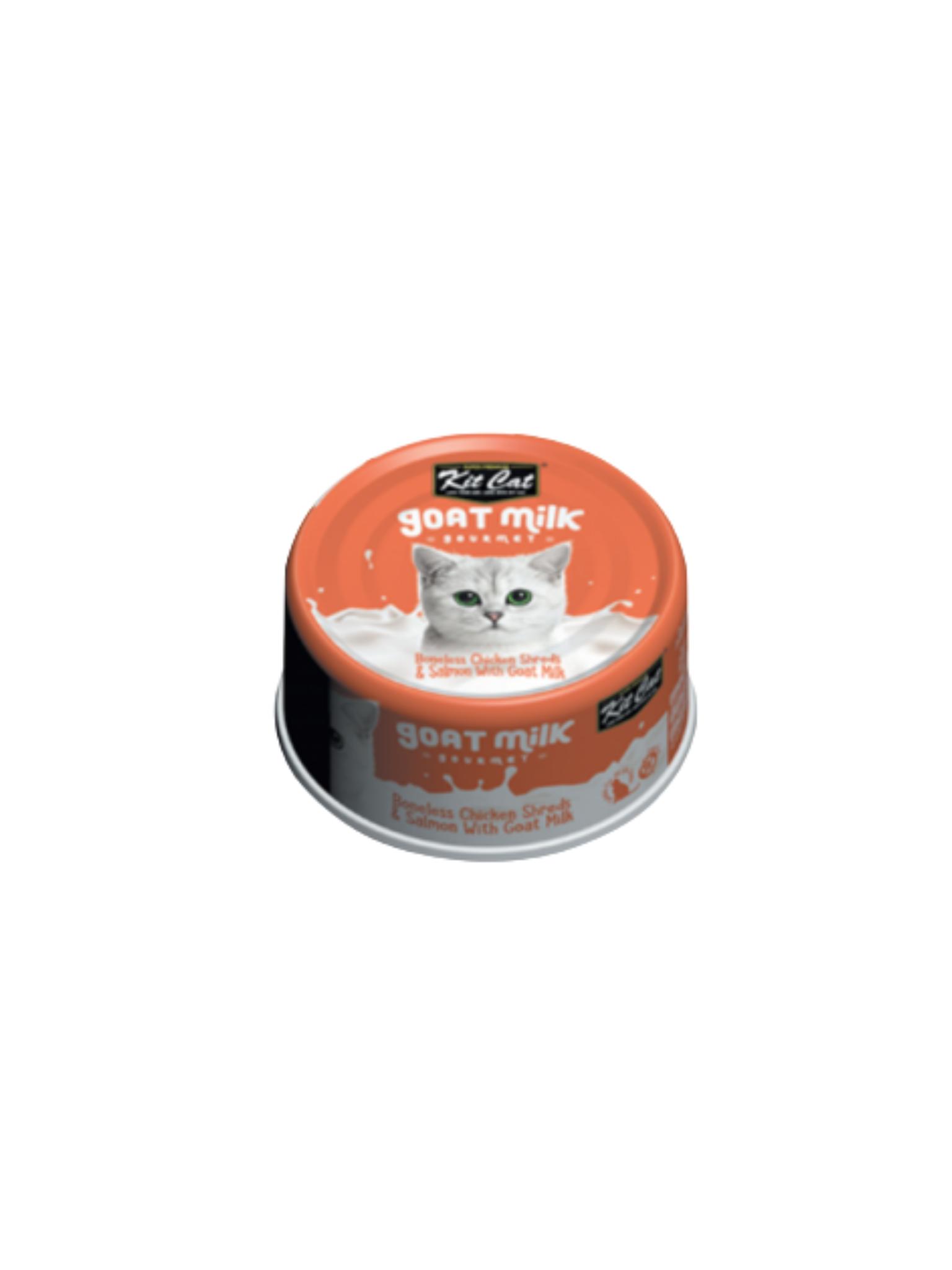 KIT CAT - Nourriture humide pour chat avec lait de chèvre 70gm