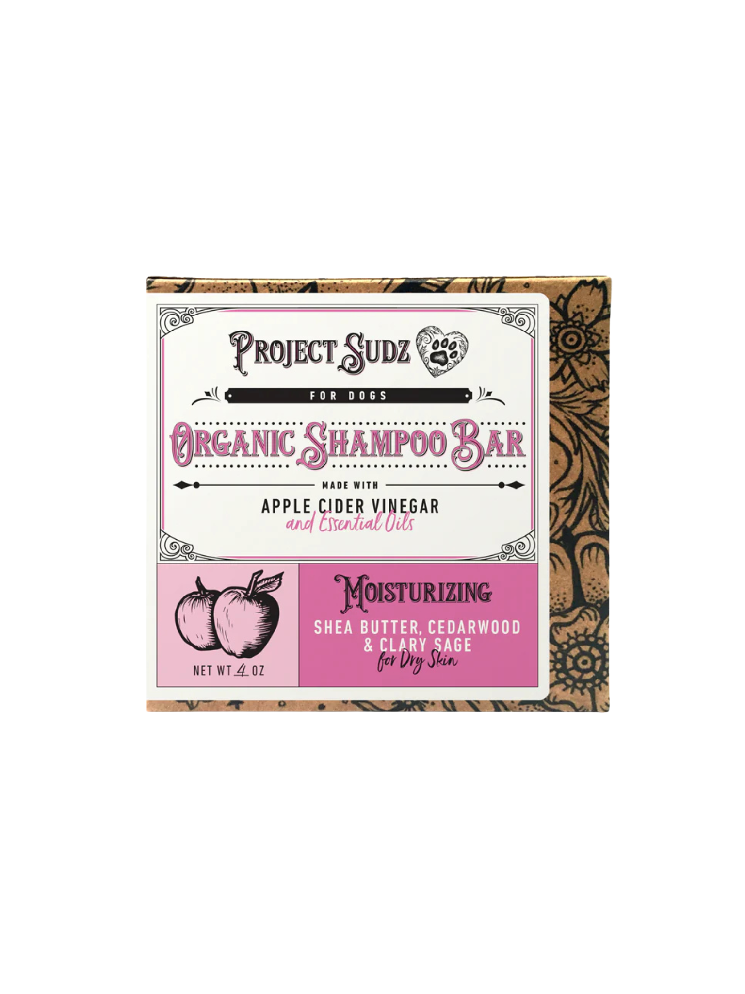 
PROJECT SUDZ - Shampoing en barre hydratant. Bêtes Gourmandes, boutique spécialisée alimentation, éducation et sports pour chiens à Québec.