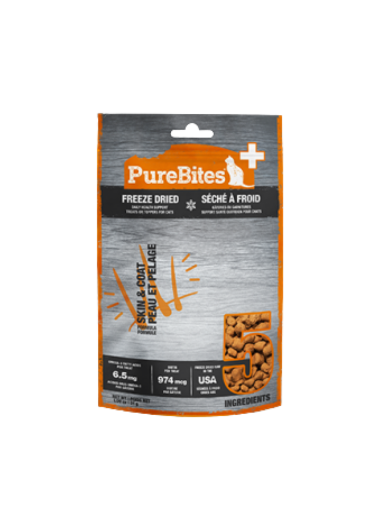 PUREBITE - Gâterie poulet & saumon pour chat. Bêtes Gourmandes, boutique spécialisée alimentation, éducation et sports pour chiens à Québec.