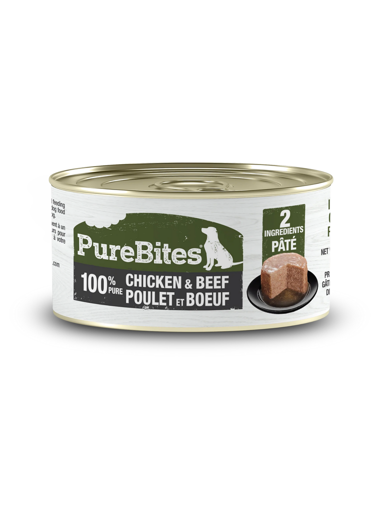 PUREBITES - Pâté protéines unique. Bêtes Gourmandes, boutique spécialisée en alimentation, éducation et sports attelés à Québec.