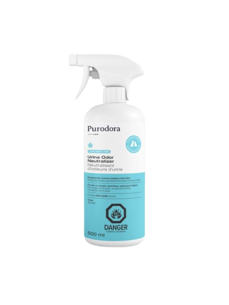 Purodora Lab - Neutralisant D'Odeurs D'Urine. Bêtes Gourmandes, spécialiste en nourriture et produits pour chien et chat en ligne et en magasin à Québec.