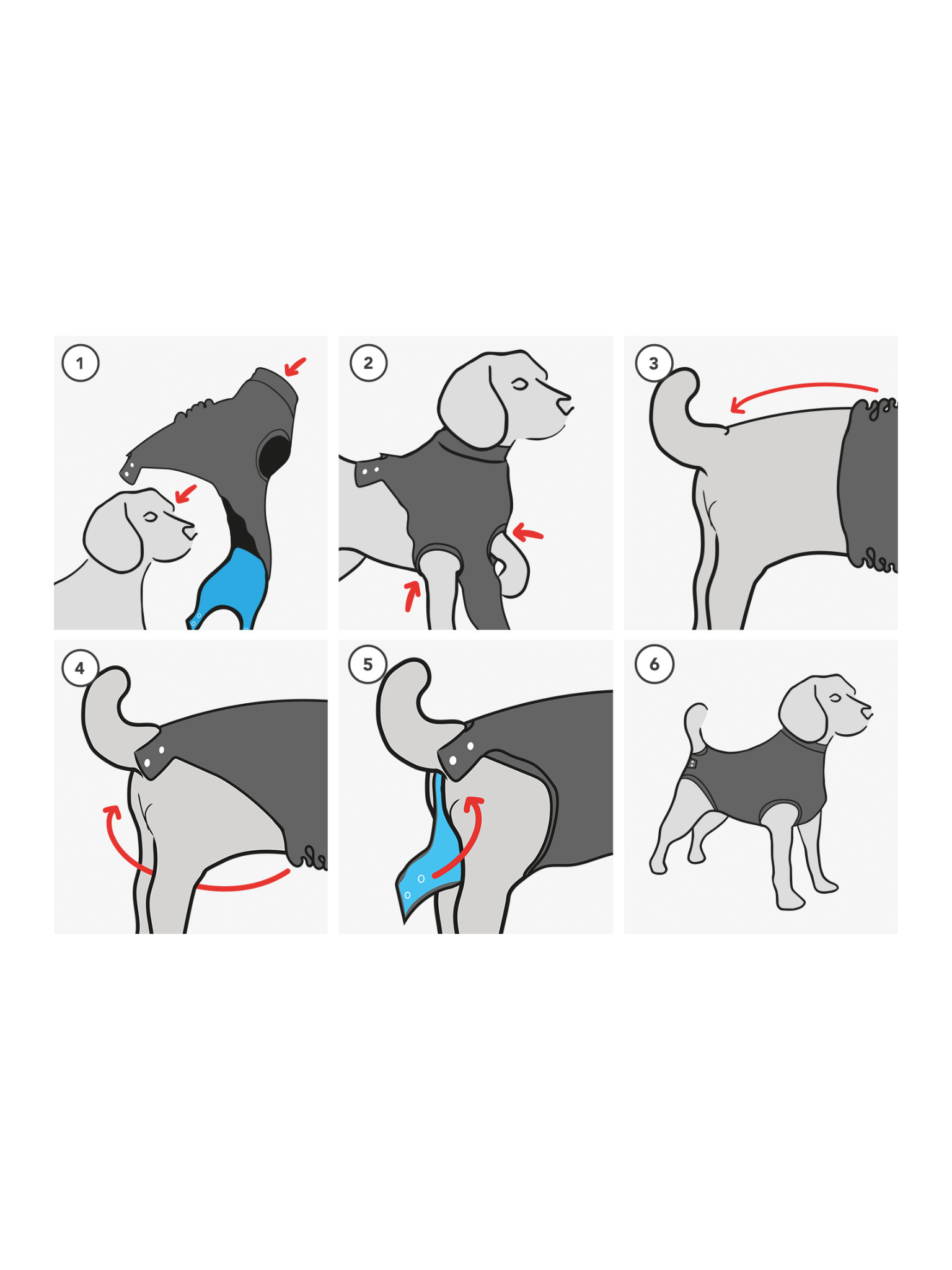 SUITICAL - Pyjamas post-opératoire pour chiens