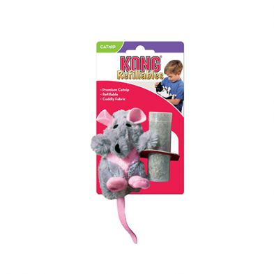 KONG - Jouet avec herbe à chat rat. Bêtes Gourmandes, boutique spécialisée alimentation, éducation et sports pour chiens à Québec.