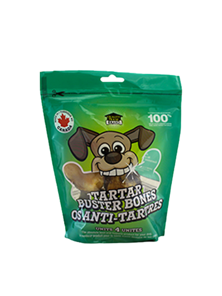 TARTAR BUSTER - Rotule de bœuf (4x). Bêtes Gourmandes, boutique spécialisée en alimentation, éducation et sports attelés à Québec.