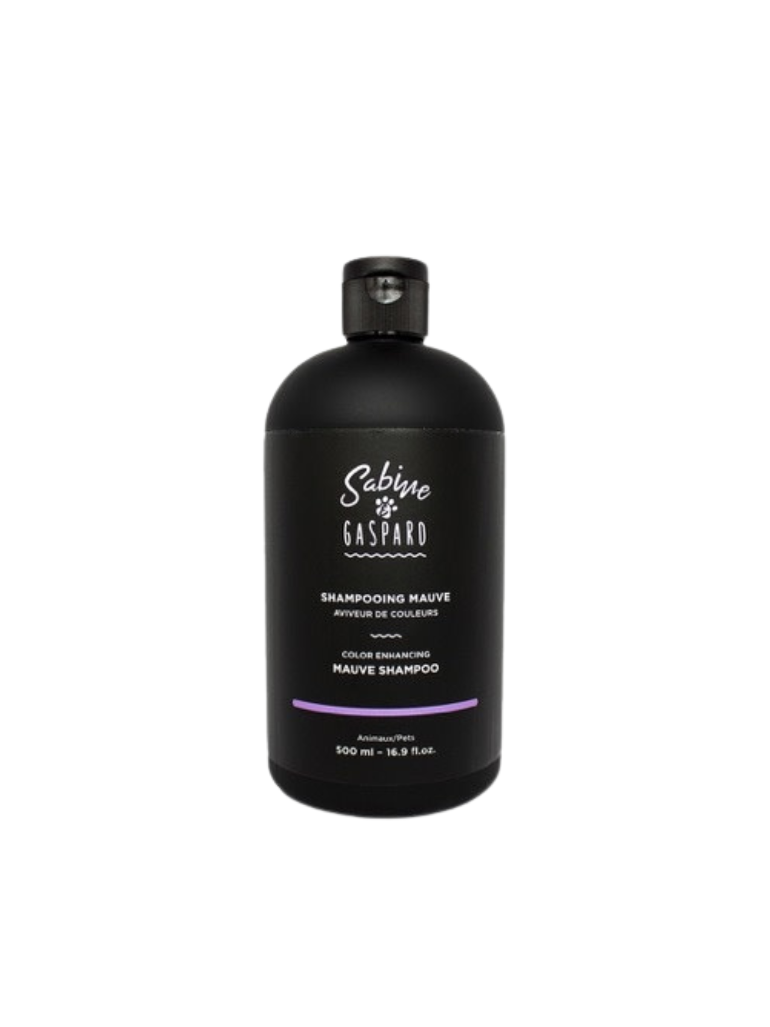S&G - Shampoing Mauve Aviveur De Couleur 500Ml. Bêtes Gourmandes, spécialiste en nourriture et produits pour chien et chat en ligne et en magasin à Québec.