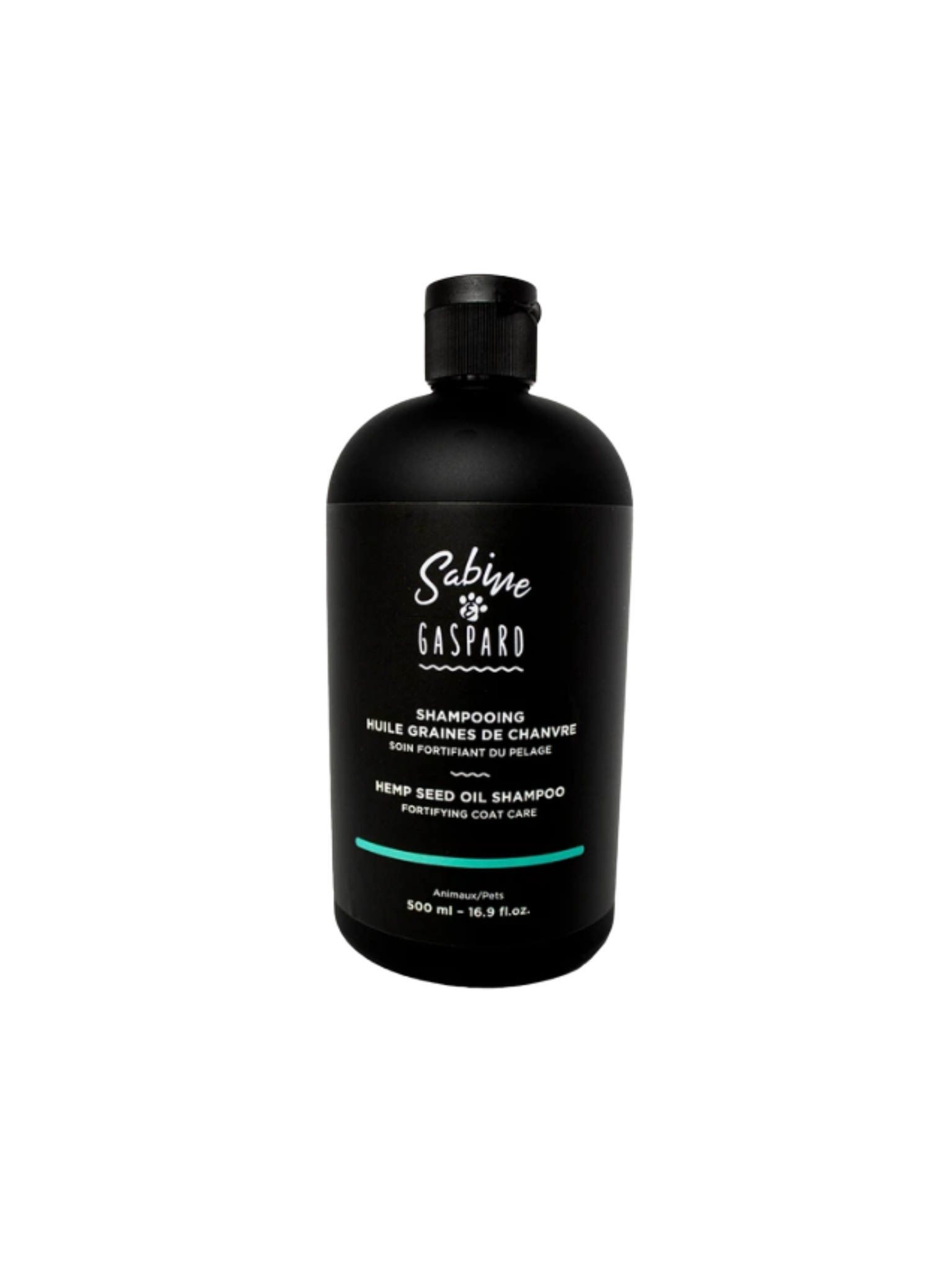 Sabine&Gaspard - Shampoing Huile De Graines De Plante 500Ml. Bêtes Gourmandes, spécialiste en nourriture et produits pour chien et chat en ligne et en magasin à Québec.