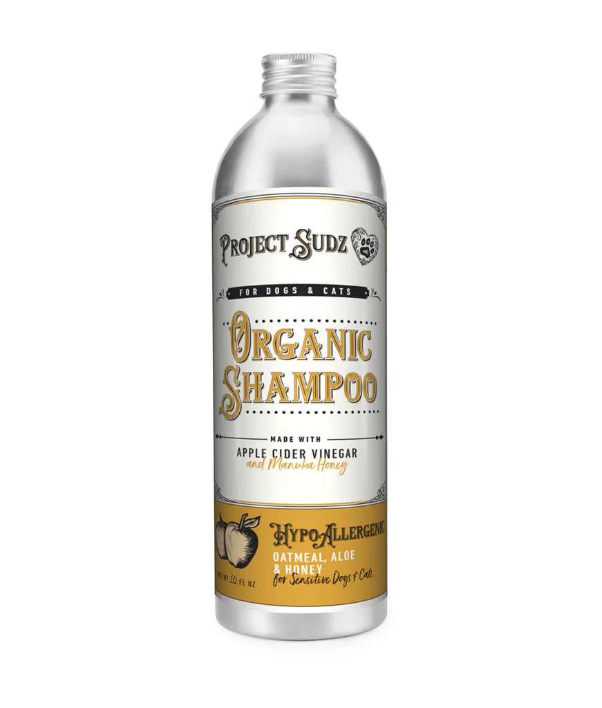 PROJECT SUDZ - Shampoing liquide hypoallergénique. Bêtes Gourmandes, boutique spécialisée alimentation, éducation et sports pour chiens à Québec.