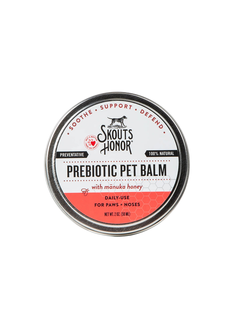 SKOUT'S HONOR - Baume pour patte & museau avec prébiotique 2oz. Bêtes Gourmandes, boutique spécialisée alimentation, éducation et sports pour chiens à Québec.