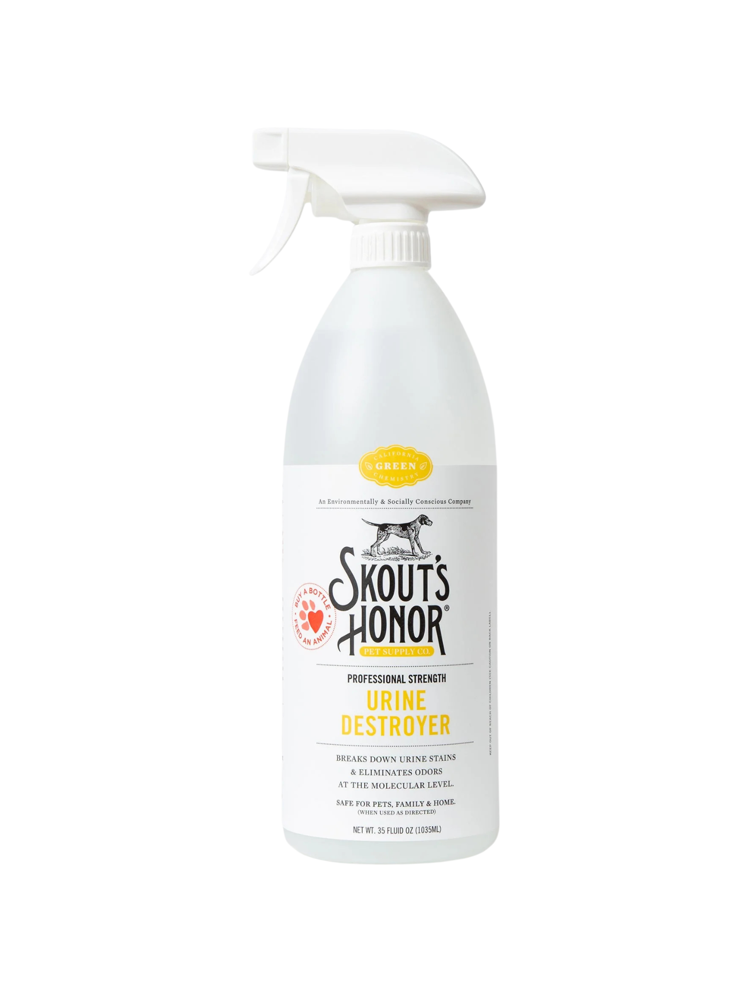 SKOUT'S HONOR - Neutralisant d'odeur d'urine. Bêtes Gourmandes, boutique spécialisée alimentation, éducation et sports pour chiens à Québec.