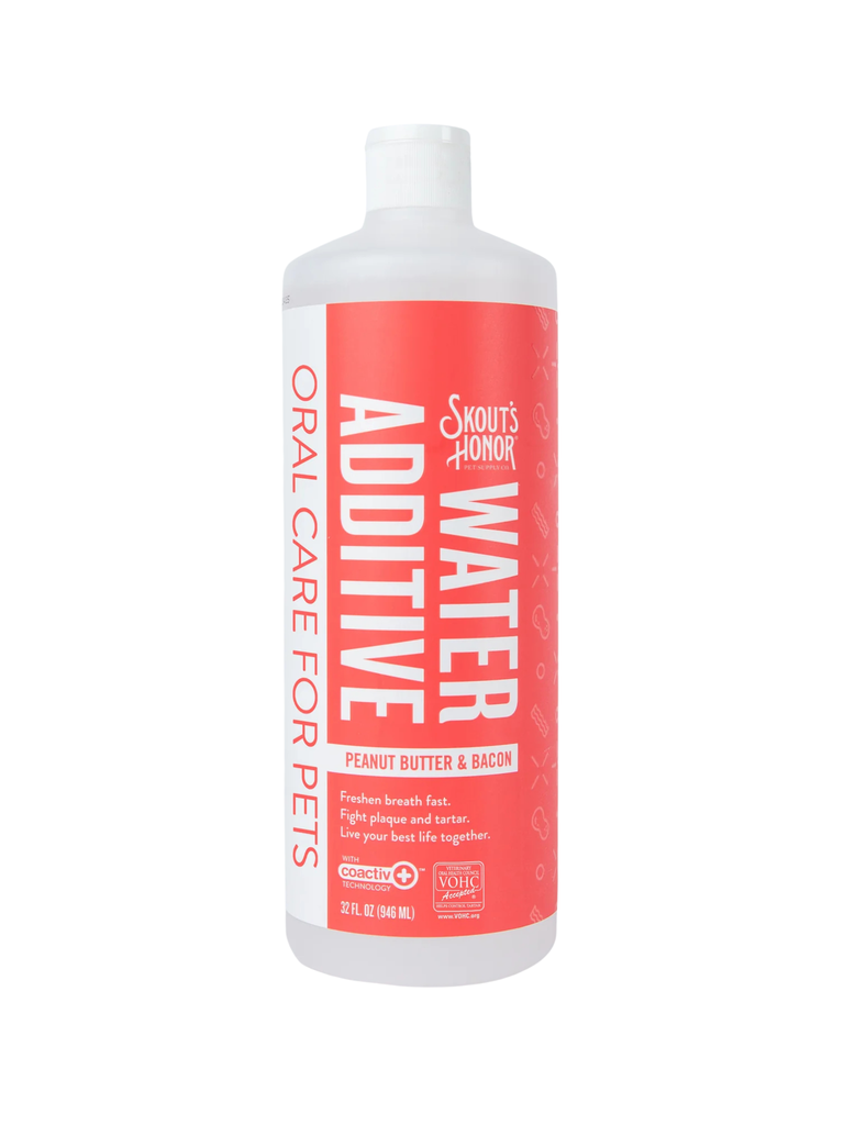 SKOUT'S HONOR - Additif pour l'haleine 32oz. Bêtes Gourmandes, boutique spécialisée alimentation, éducation et sports pour chiens à Québec.