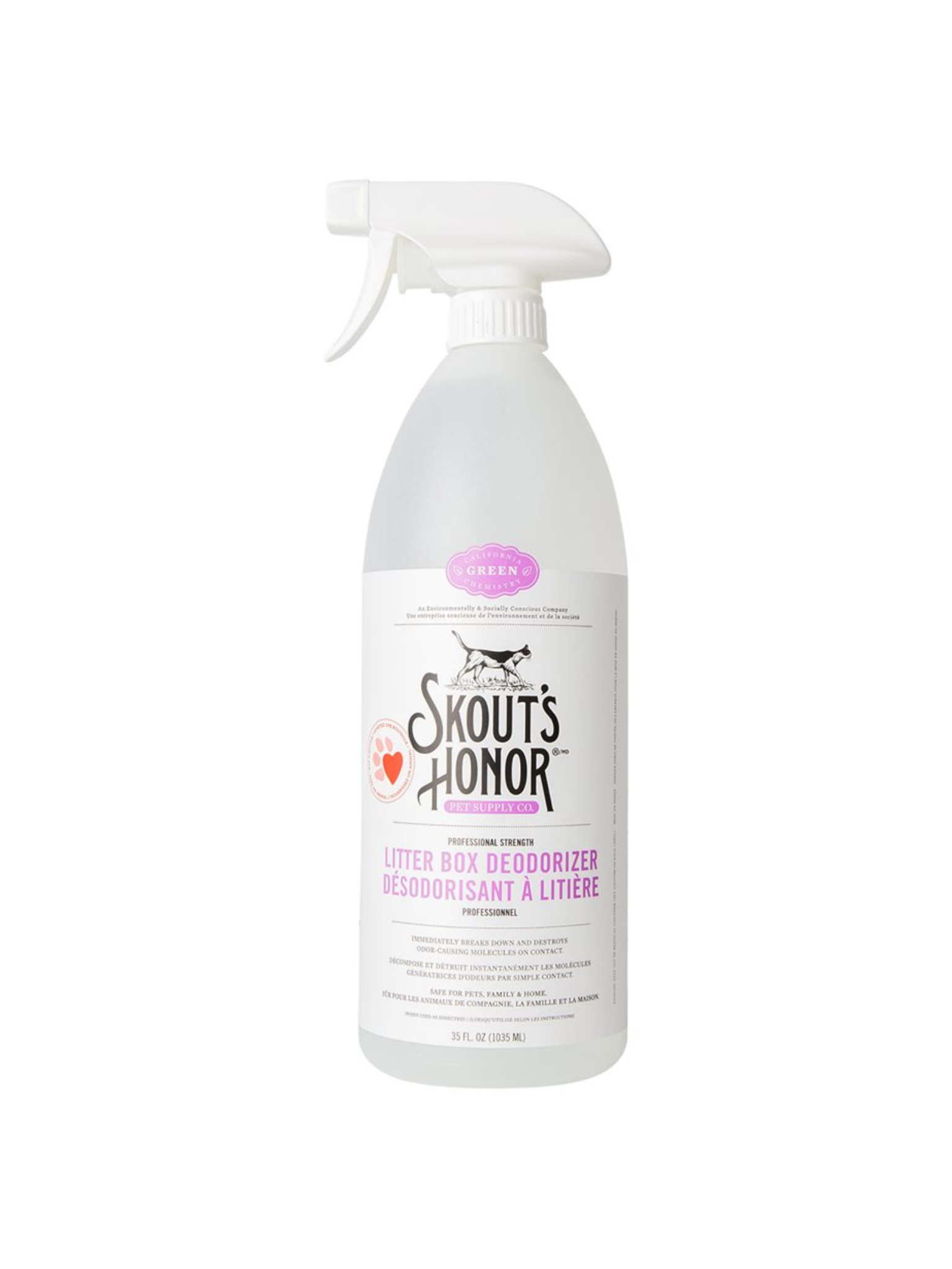SKOUT'S HONOR - Désodorisant pour litière 35oz. Bêtes Gourmandes, boutique spécialisée alimentation, éducation et sports pour chiens à Québec.