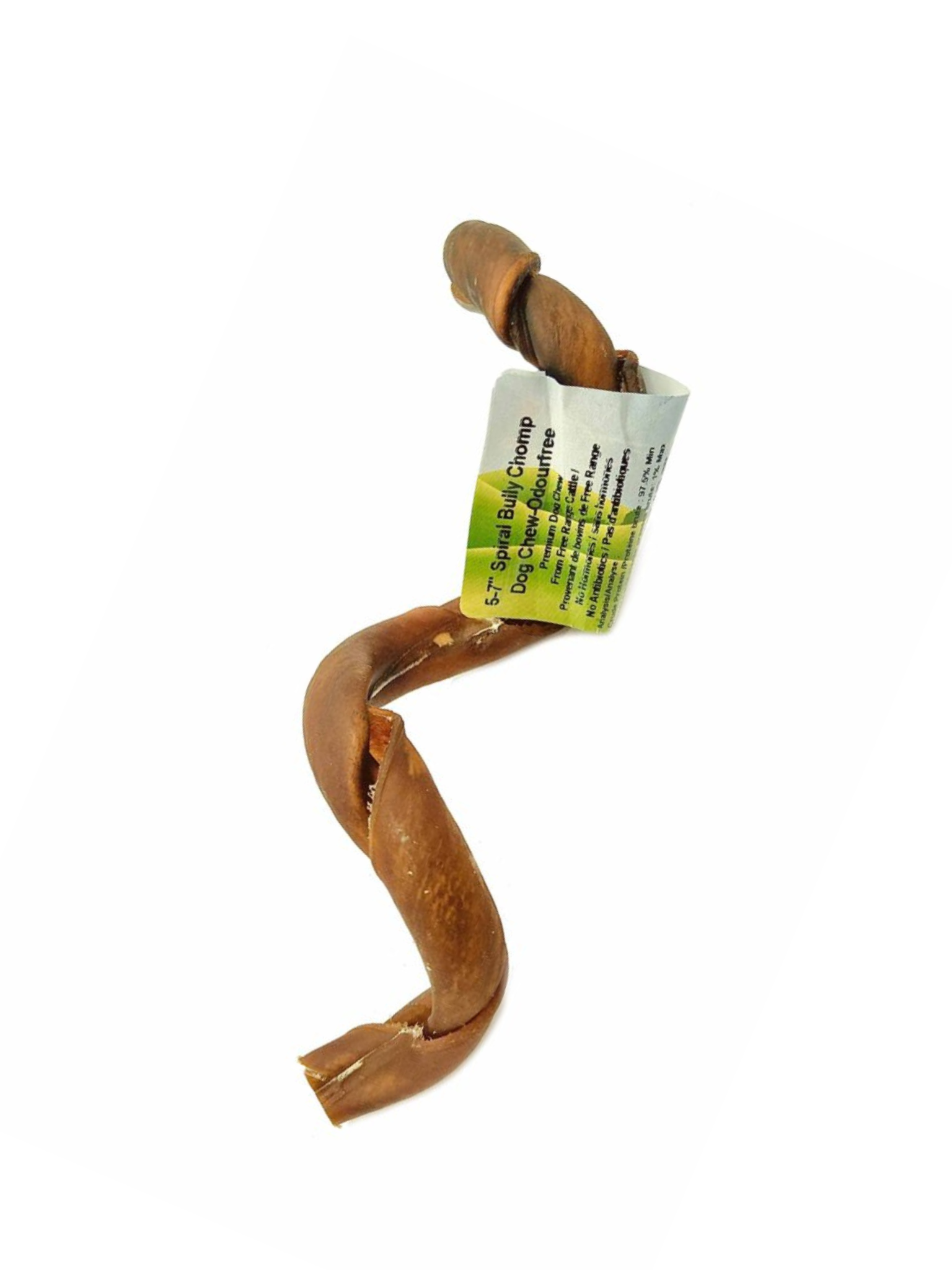 NATURE'S OWN - Spiral bully chomp. Bêtes Gourmandes, boutique spécialisée alimentation, éducation et sports pour chiens à Québec.