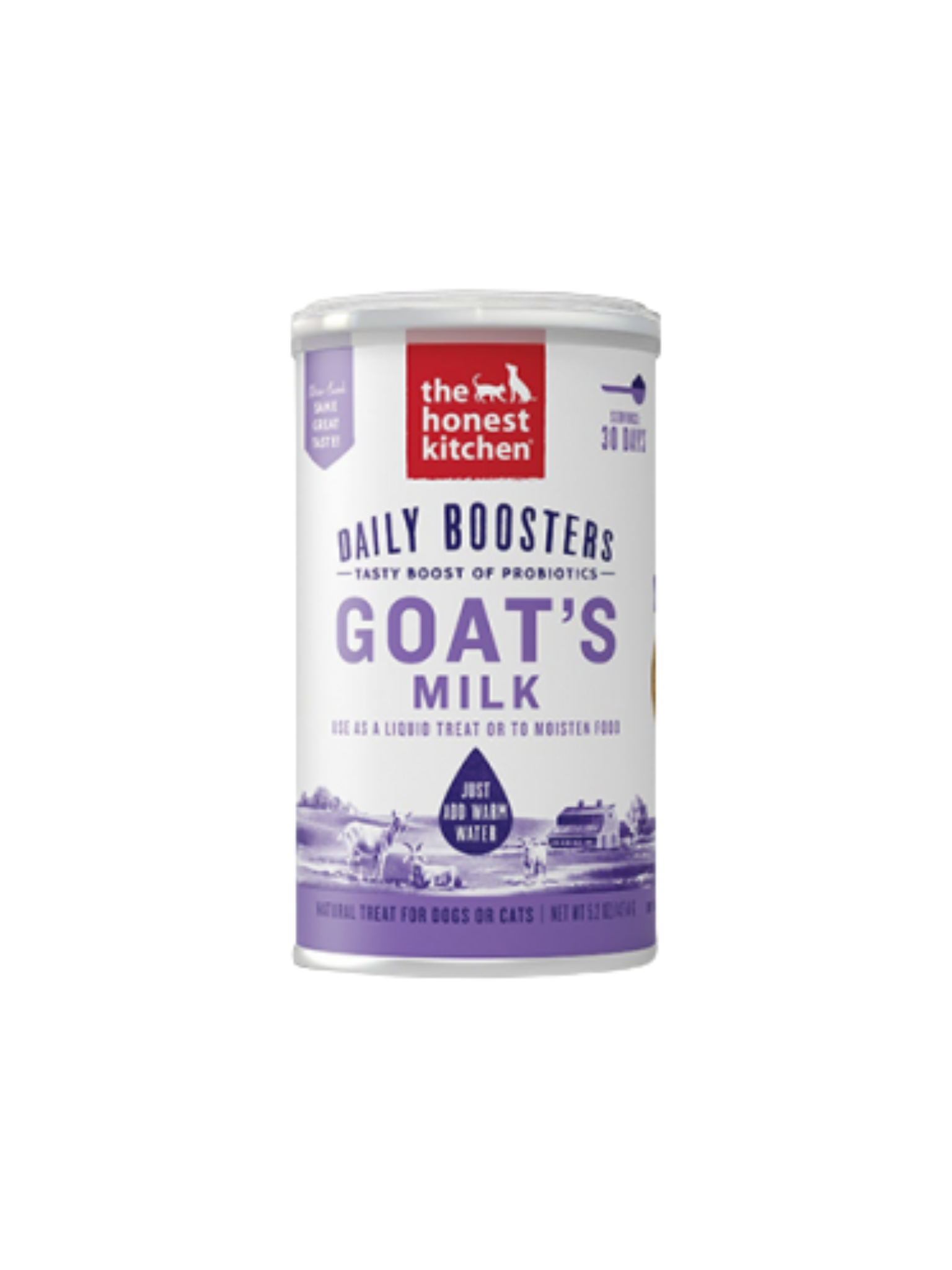 THK - Lait de chèvre déshydraté avec probiotique 5.2oz. Bêtes Gourmandes, boutique spécialisée alimentation, éducation et sports pour chiens à Québec.