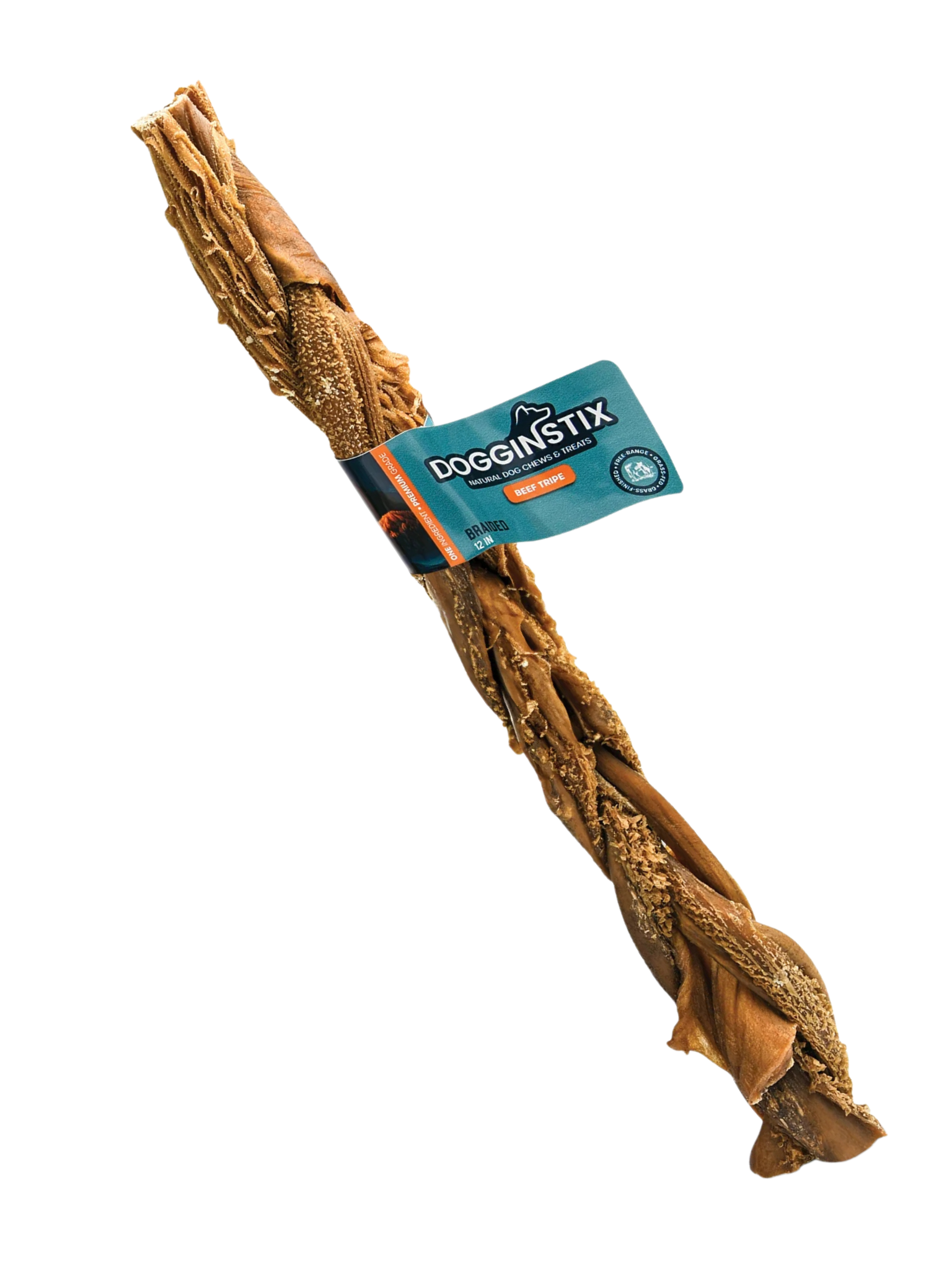 DOGGINSTIX - Tripe de boeuf 12''. Bêtes Gourmandes, boutique spécialisée alimentation, éducation et sports pour chiens à Québec.