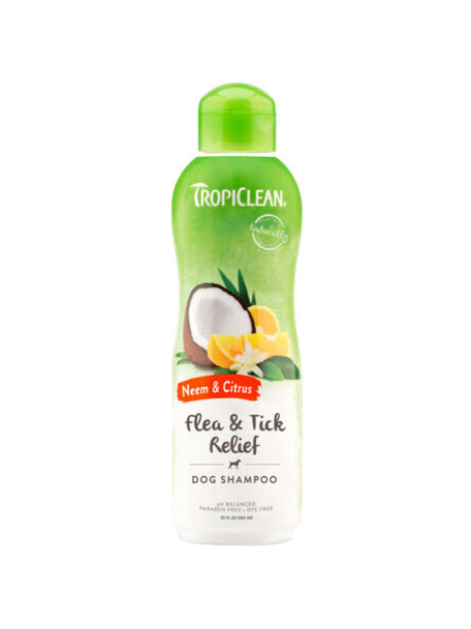 TROPICLEAN - Shampoing puces & tiques 20oz. Bêtes Gourmandes, boutique spécialisée alimentation, éducation et sports pour chiens à Québec.