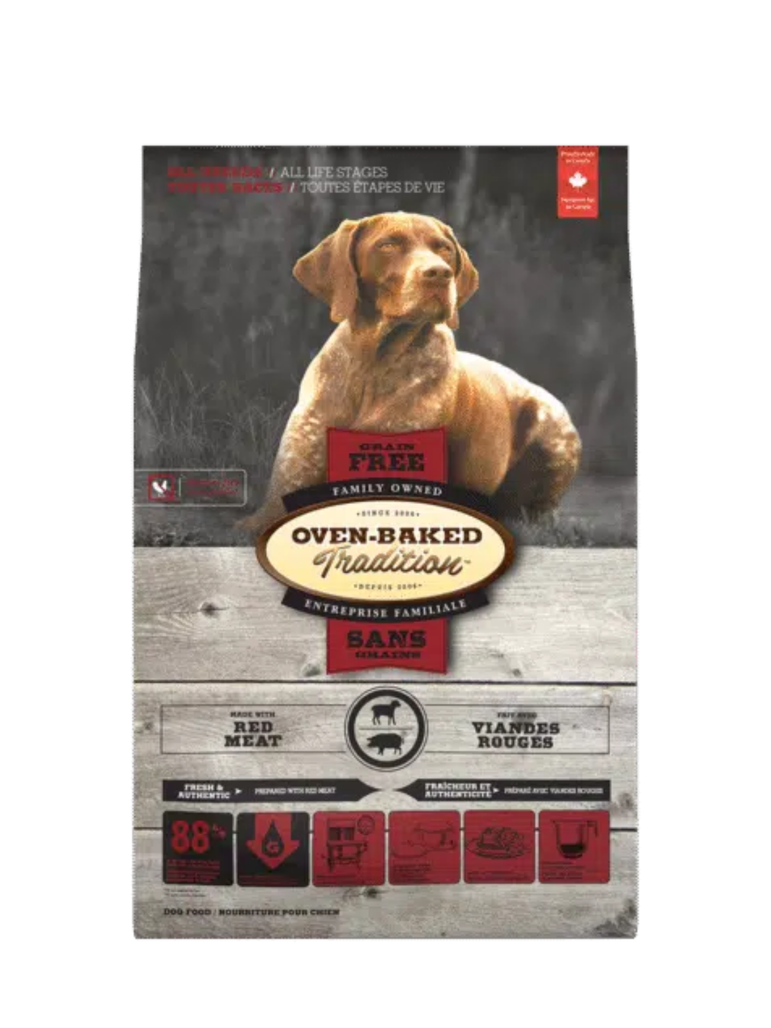 OBT - Nourriture pour chien sans grains viande rouge