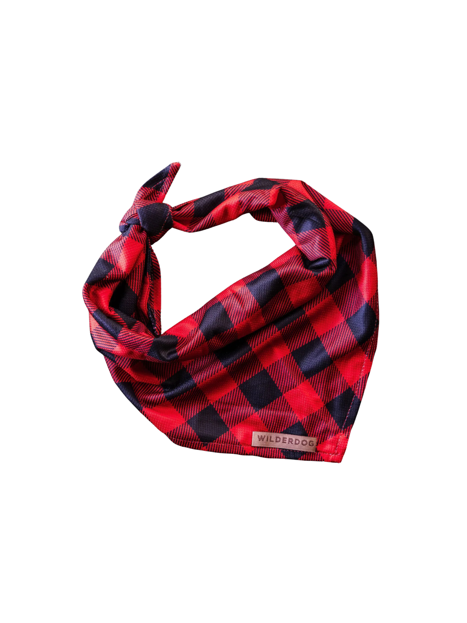 WILDERDOG - Bandana d'hiver pour carreauté rouge