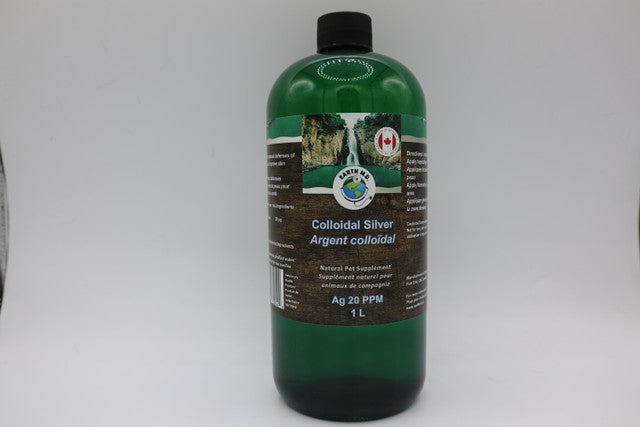Earth MD Argent colloïdal: l’alternative naturelle aux antibiotiques. Boutique Bêtes Gourmandes, Ville de Québec.