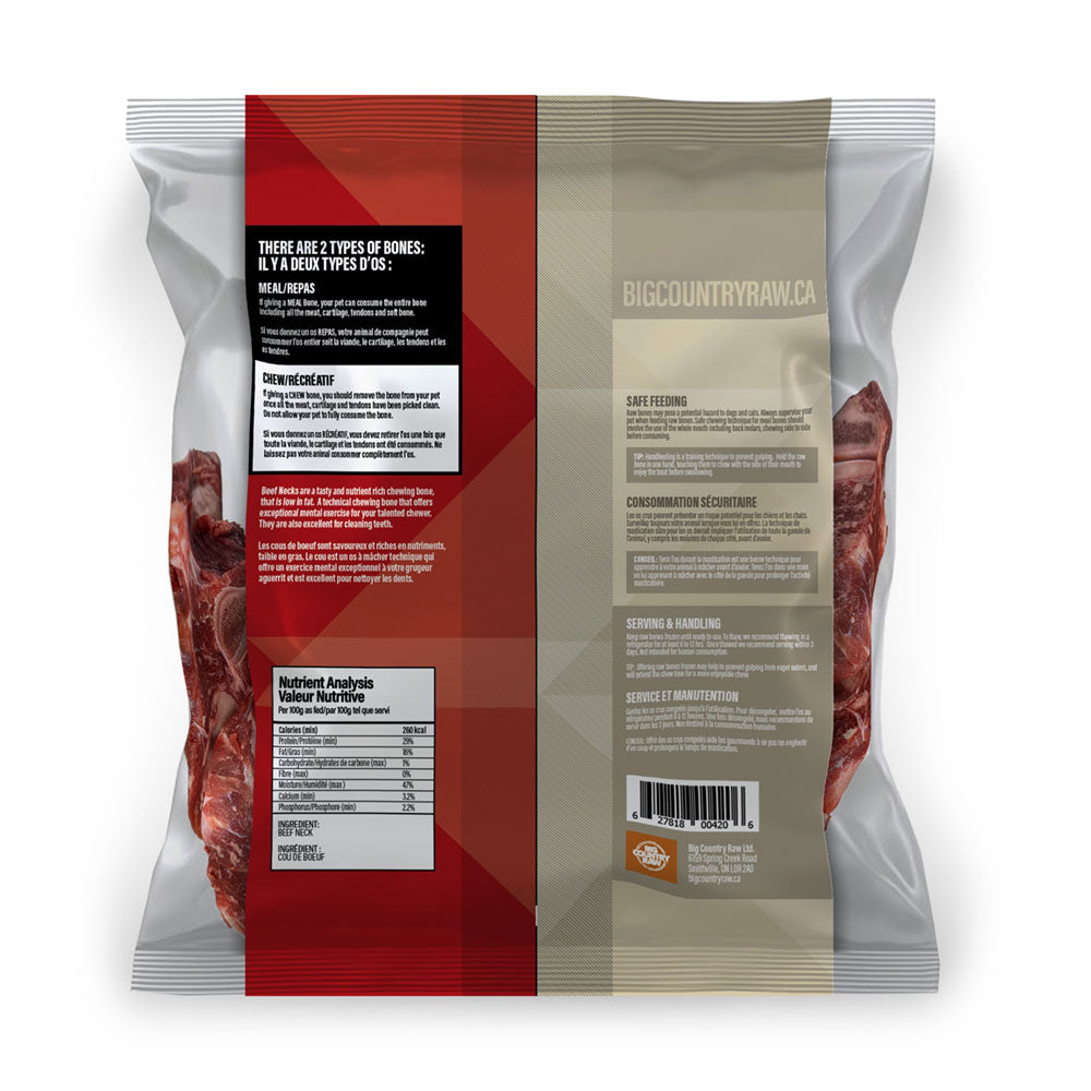 BIG COUNTRY RAW - Cou de boeuf 2 lbs