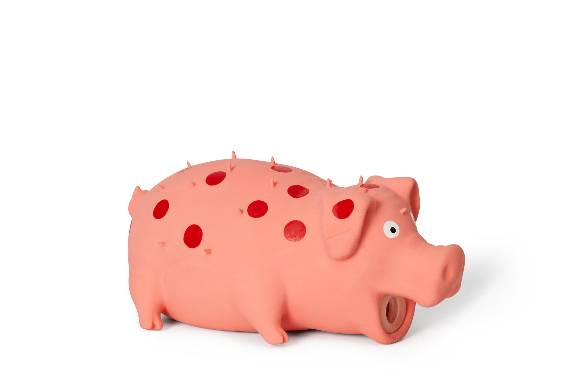 BUD'Z - Jouet en latex cochon à pois