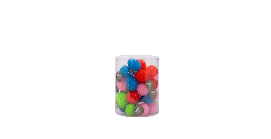 BUD'Z - Balles crystal colorées avec clochette
