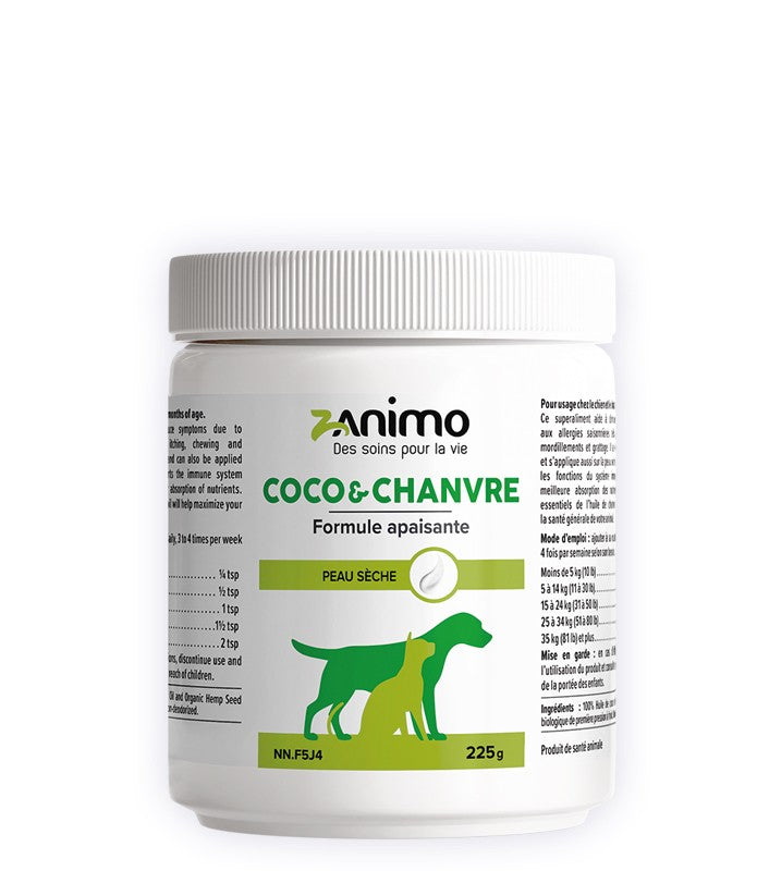 ZANIMO - Formule apaisante peau sèche 225g