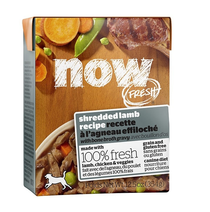 Now Fresh, ragoût à l'agneau pour chien. Boutique Bêtes Gourmandes, Ville de Québec.